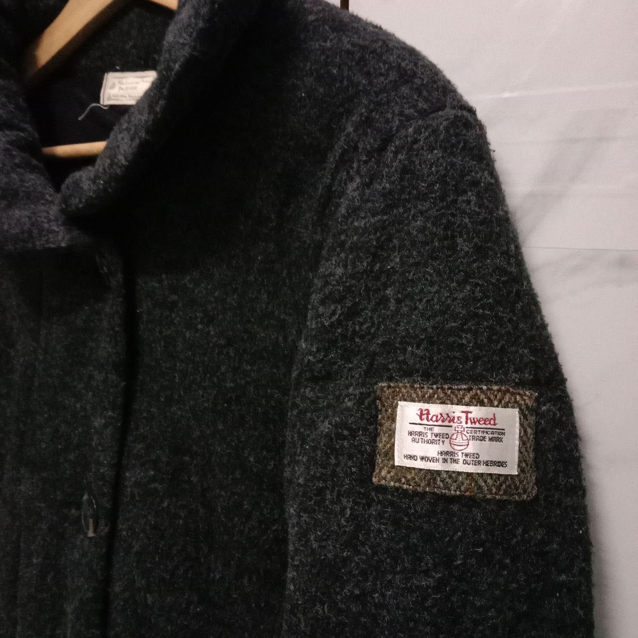 Harris Tweed Harris Tweed Natural Palette Wool Winter Cropped Jacket Size L / US 10 / IT 46 - 5 Thumbnail