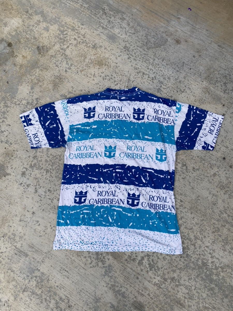 Caribbean × Vintage Vintage 90”s Royal Caribbean fullprinted tees Size US L / EU 52-54 / 3 - 2 Thumbnail