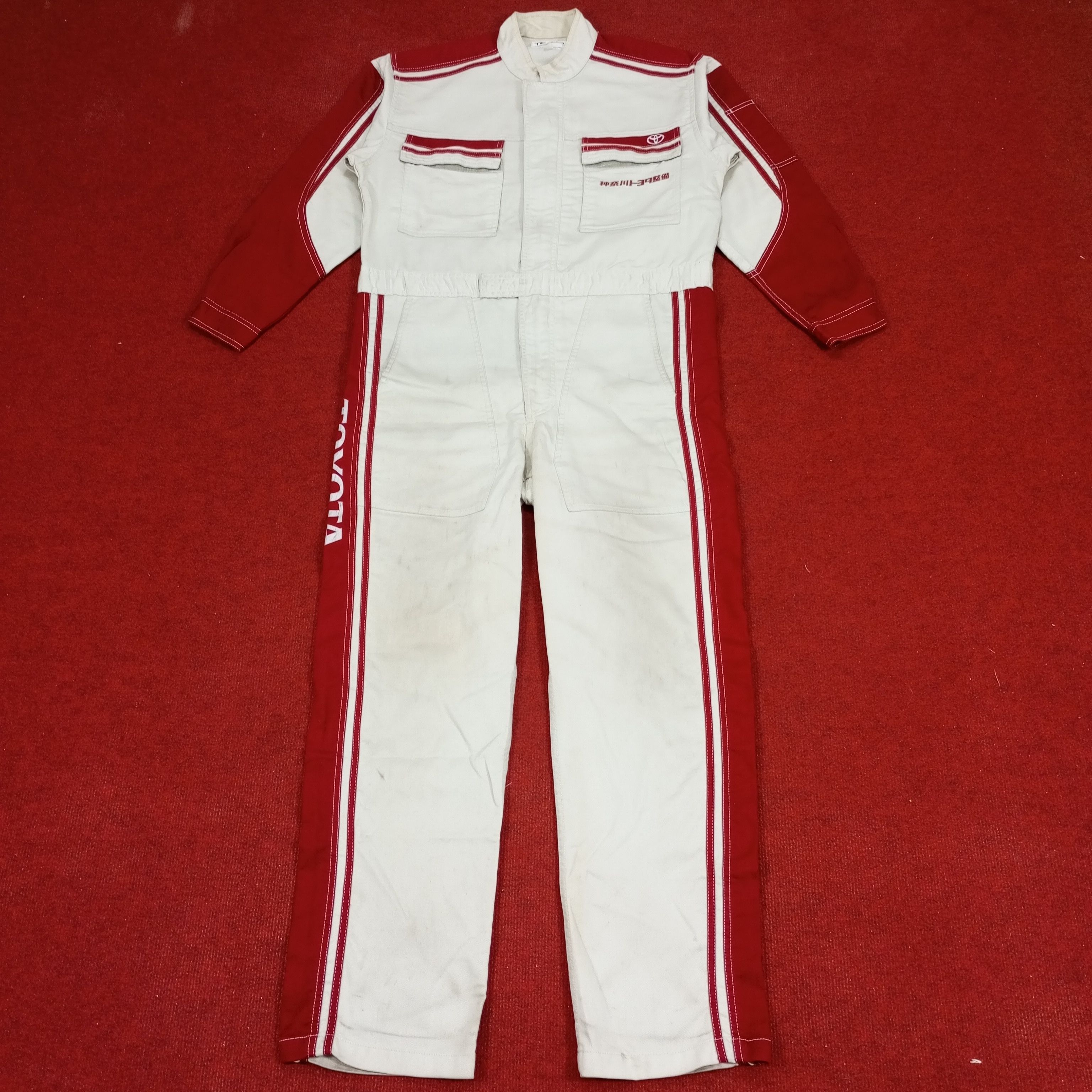 Japanese Brand × Vintage Toyota Tecno Motorsports Racing Style Coverall Jacket Size US M / EU 48-50 / 2 - 4 Thumbnail