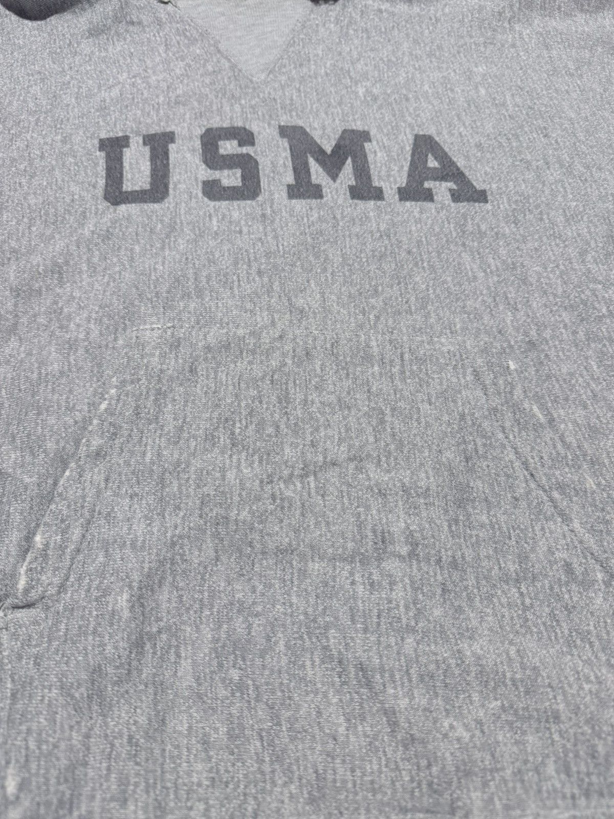 Champion Vintage 80s Champion Reverse weave USMA water ink hoodie Size US L / EU 52-54 / 3 - 8 Thumbnail