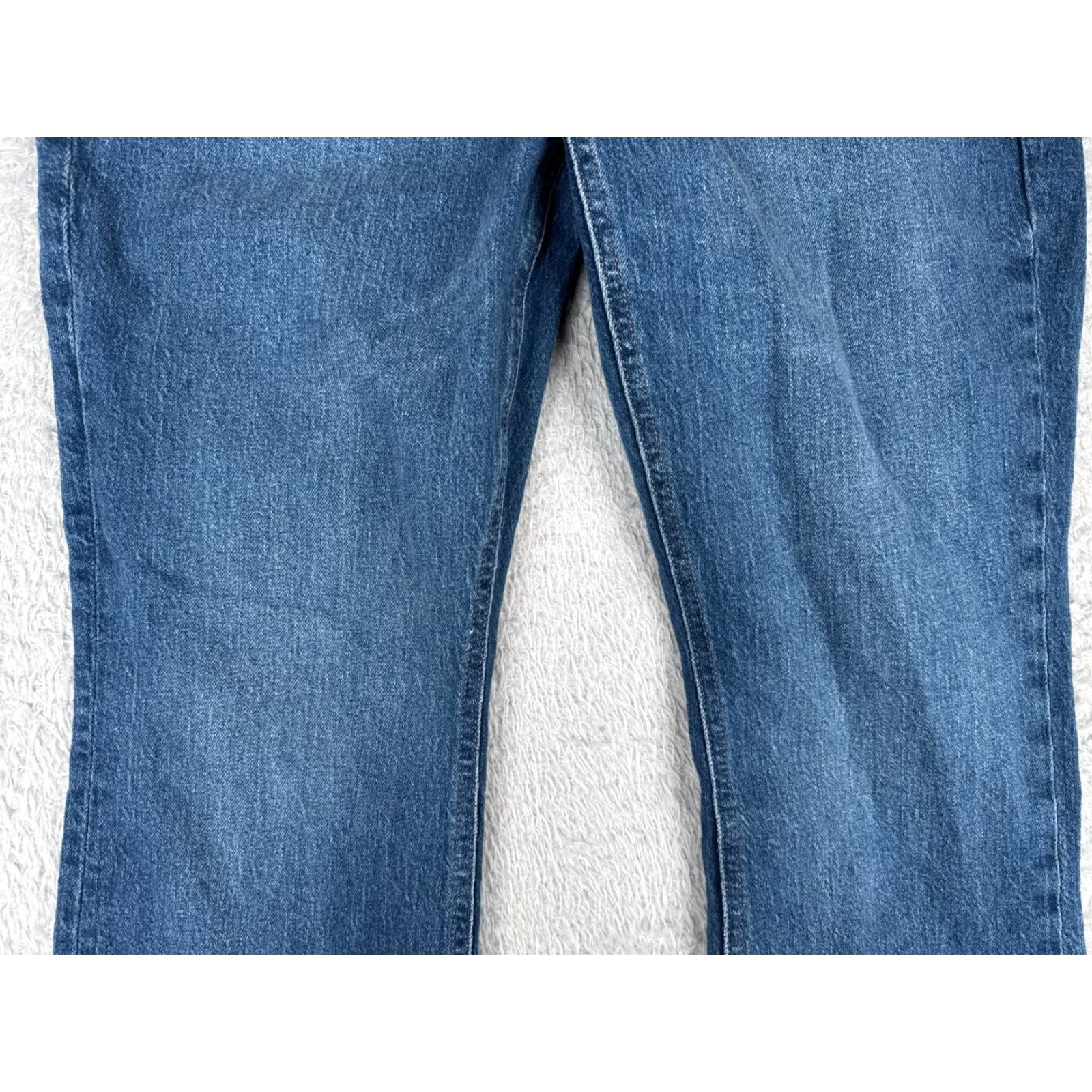 Old Navy Old Navy Jeans Womens 12 Blue Denim Kicker Bootcut Extra High Rise Cotton 34x31 Size 34" / US 12 / IT 48 - 3 Thumbnail