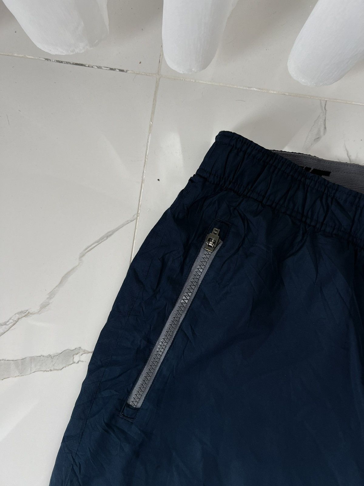 Nike × Vintage 90's NIKE BAGGY PARACHUTE TRACK PANTS SWOOSH LOGO Y2K Size US 34 / EU 50 - 7 Thumbnail