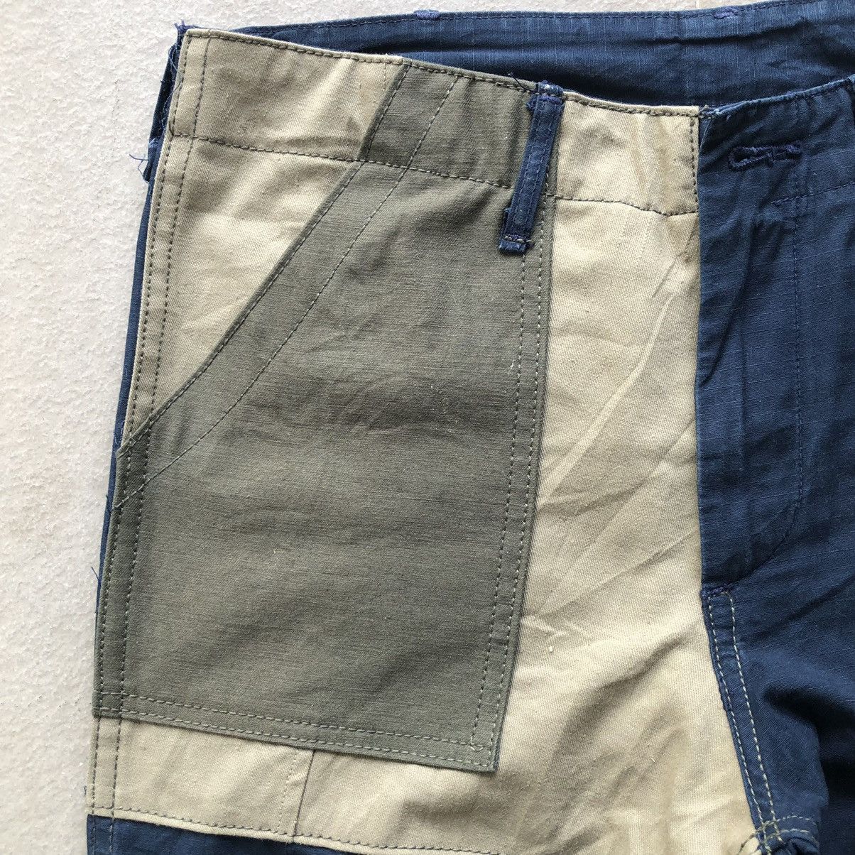Designer × Orslow OrSlow Pacthwork denim japanese brand made in japan Size US 30 / EU 46 - 4 Thumbnail