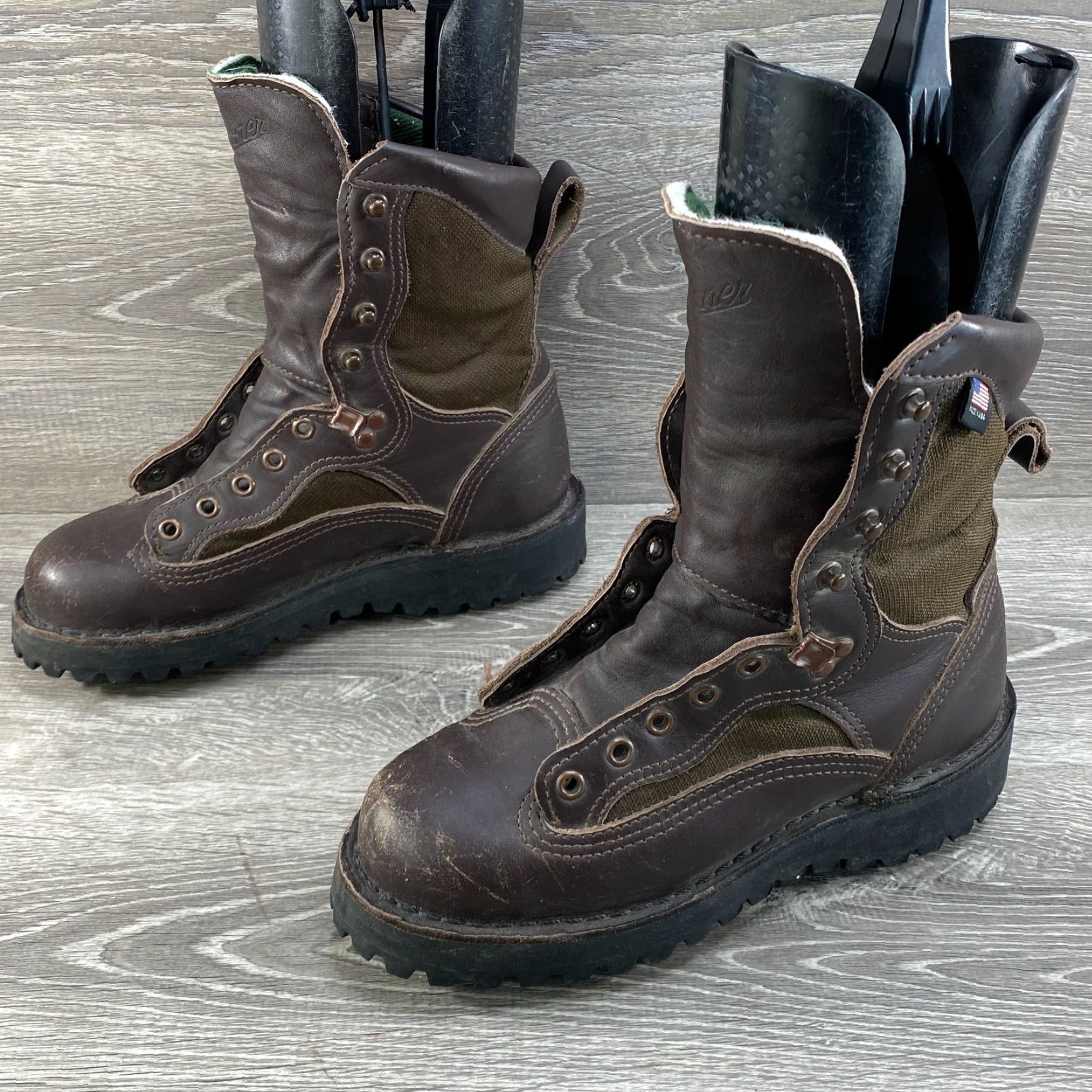 Danner Danner Raptor Boots Women Brown Leather Gore-Tex Insulated Hunting Hiking 6 US 4.5 UK USA Made in USA Size US 5 / IT 35 - 5 Thumbnail