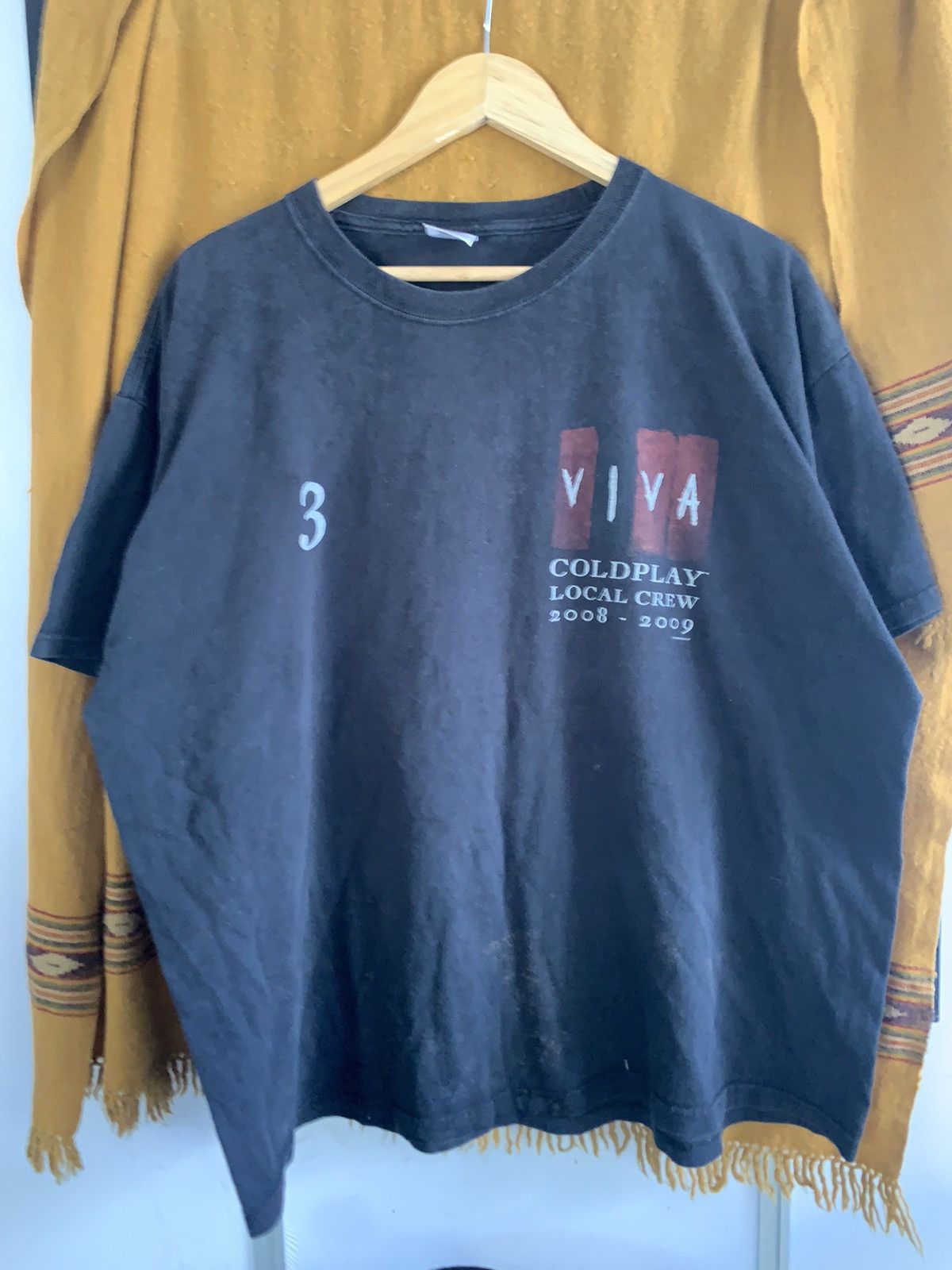 Band Tees Vintage coldplay viva local crew t shirt by jerzees Size US M / EU 48-50 / 2 - 1 Thumbnail