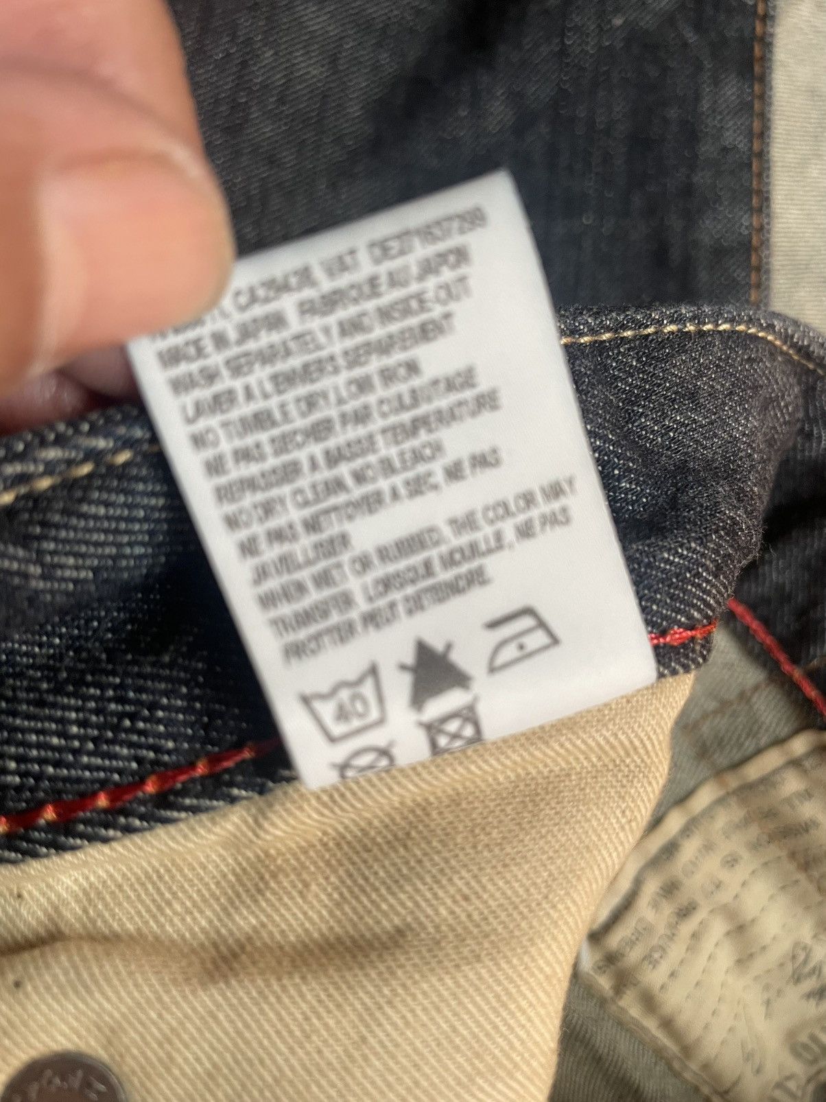 Edwin Edwin Tokyo Slim Vintage Denim Size 29 Size US 29 - 11 Thumbnail