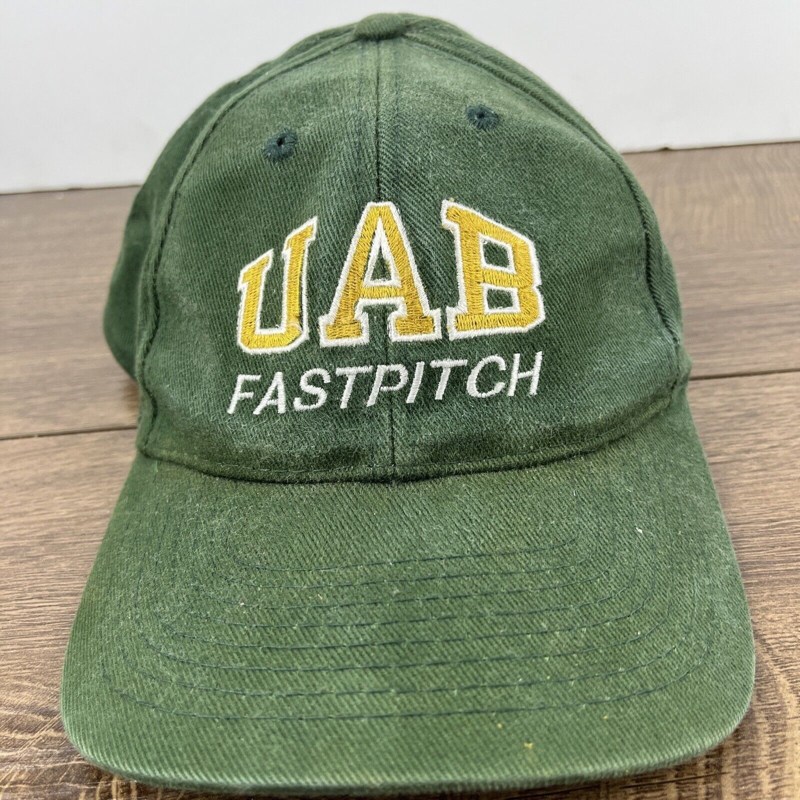Other UAB Fastpitch Hat UAB Softball Green Hat Snapback Adjustable Size ONE SIZE - 6 Thumbnail