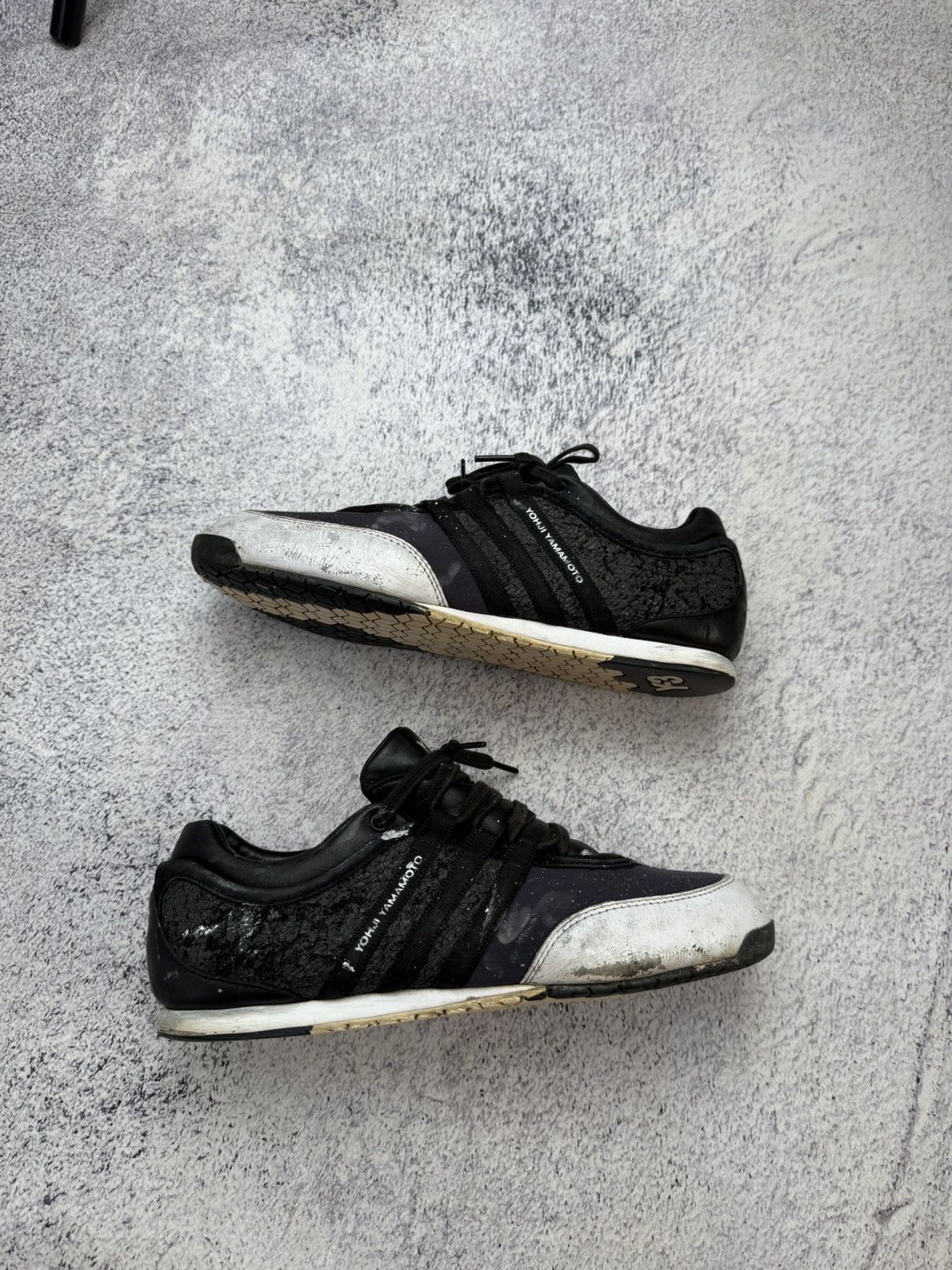 Yohji Yamamoto Yohji Yamamoto Y3 Adidas Distressed boxing trainers size 40 Size US 8 / EU 41 - 1 Thumbnail