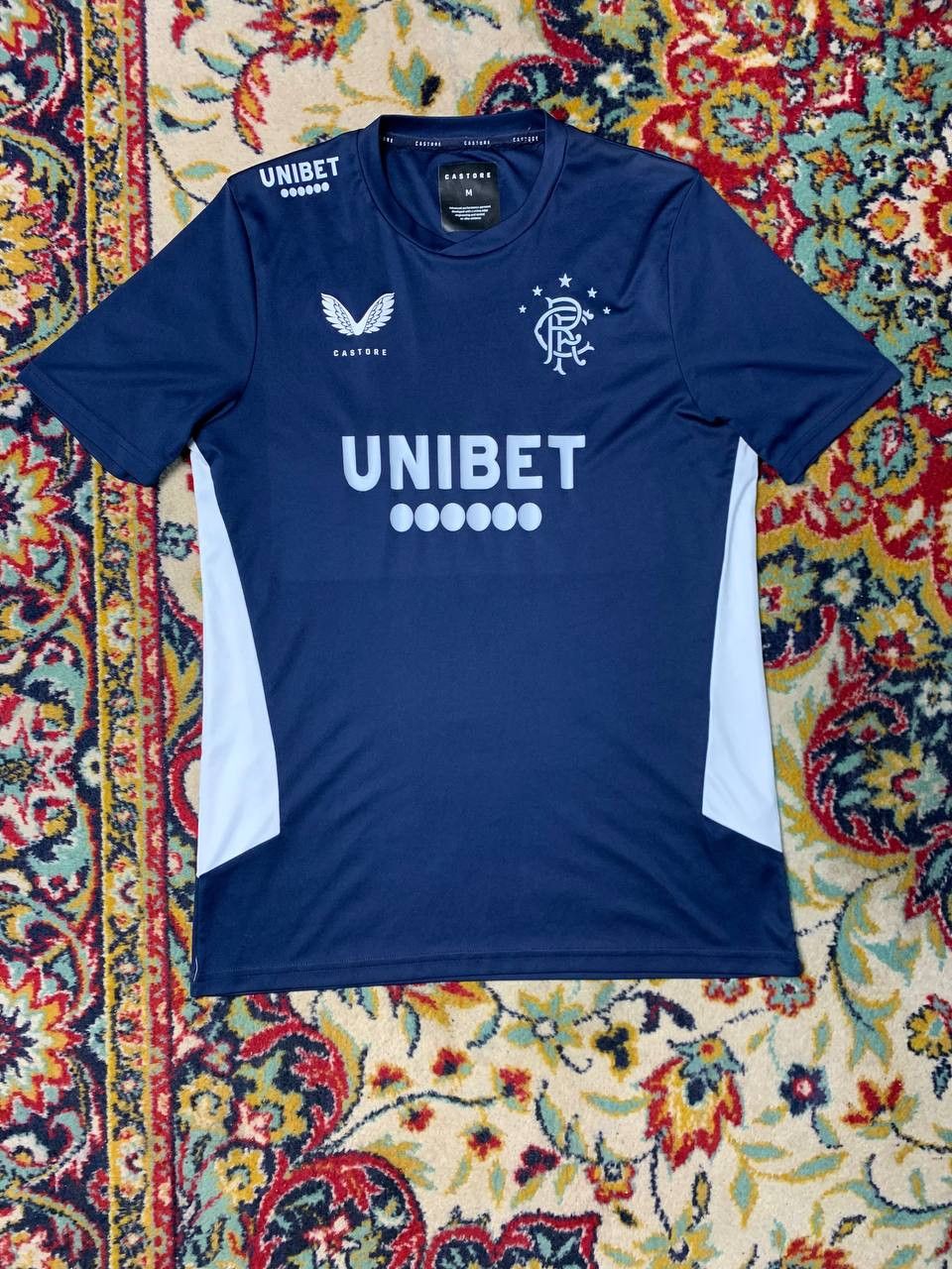 Vintage Rangers Castore Training Soccer Shirt Unibet 21/22 Size US M / EU 48-50 / 2 - 1 Thumbnail