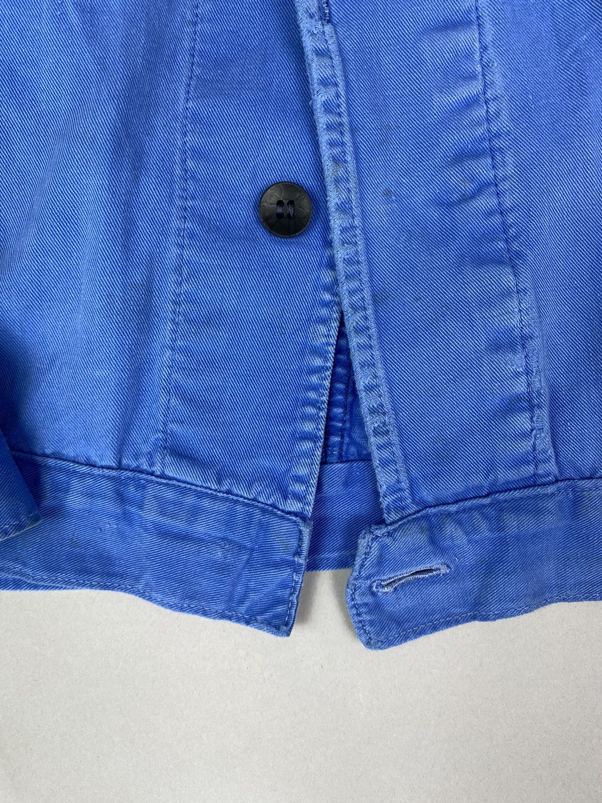 Le Laboureur × Vetra × Vintage Vintage Light Blue Cotton Workwear Jacket – Midweight Size US M / EU 48-50 / 2 - 4 Thumbnail