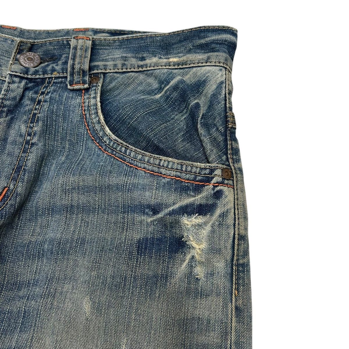 Edwin Vintage Edwin XV Mud Washed Straight Leg Size US 31 - 8 Thumbnail