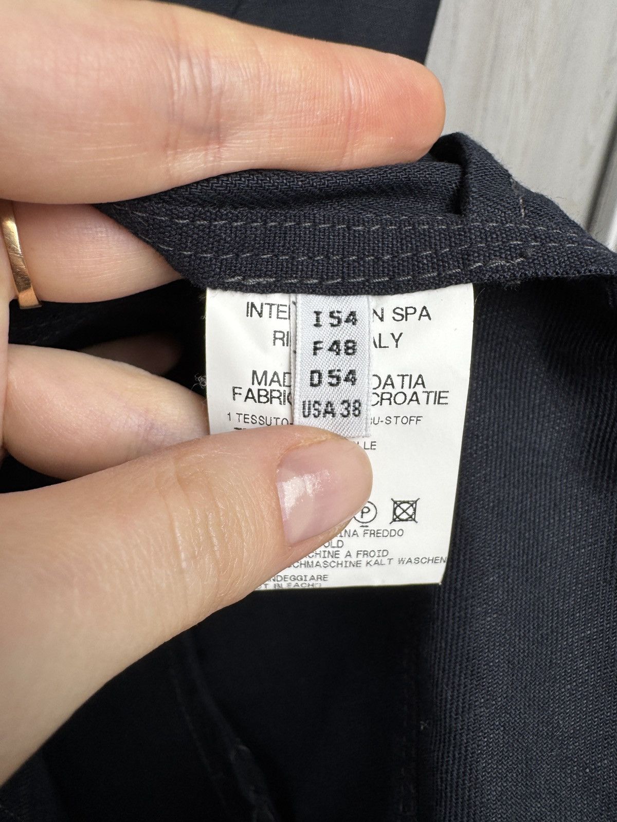 Marithe + Francois Girbaud Marithe Francois Girbaud Linen Cotton Men Blazer Avant Garde Size 42R - 11 Thumbnail