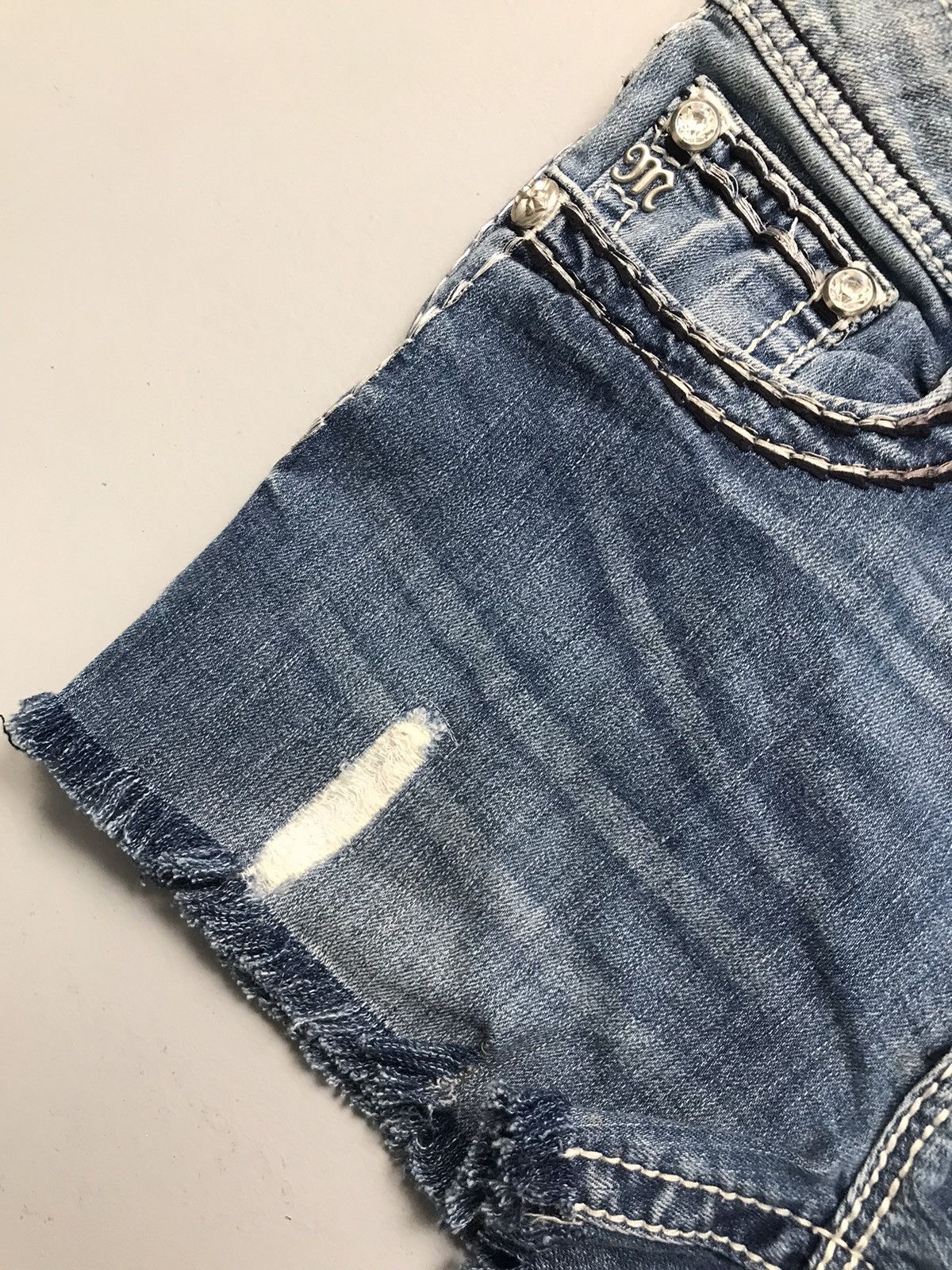 Miss Me Vintage miss me stone mid short Size 30" / US 8 / IT 44 - 4 Thumbnail
