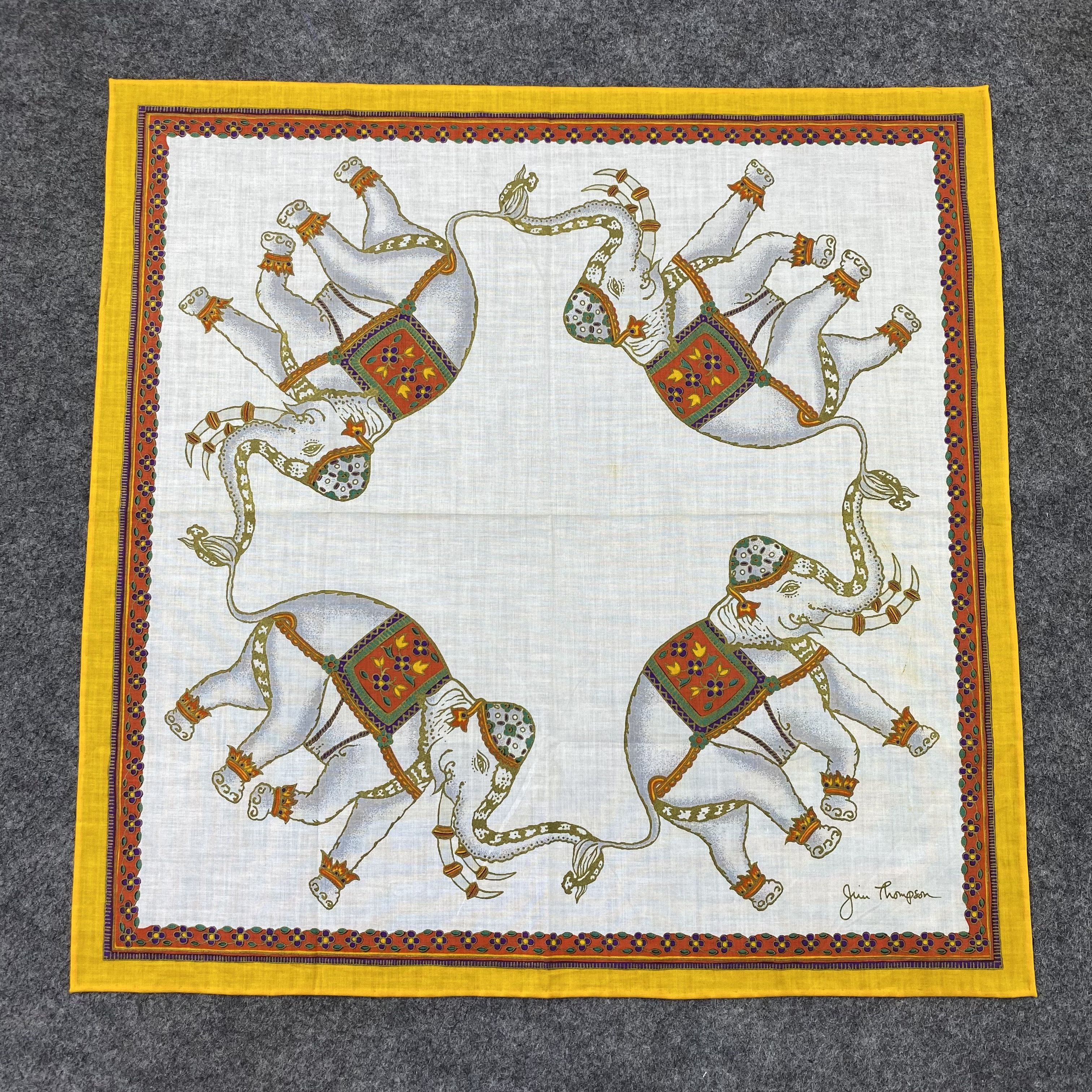 Jim Thompson Jim Thompson Handkerchief / Bandana / Neckerchief-B2122 Size ONE SIZE - 3 Thumbnail