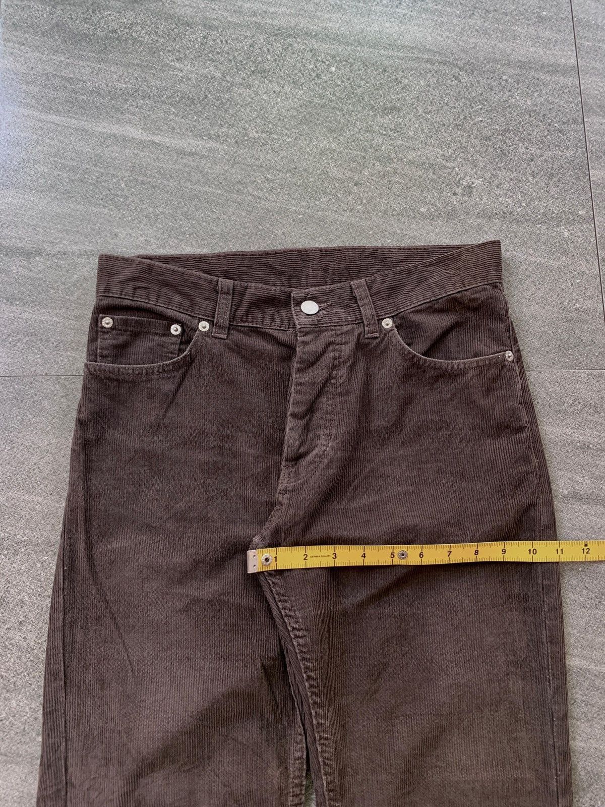 Helmut Lang FREE TAX! 2000s Corduroy Classic Cut Pants Size US 30 / EU 46 - 13 Thumbnail