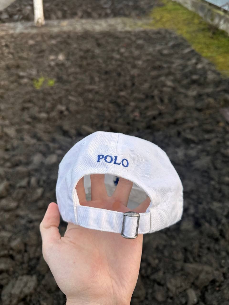 Polo Ralph Lauren Polo Ralph Lauren White Classic Cap Size ONE SIZE - 3 Thumbnail