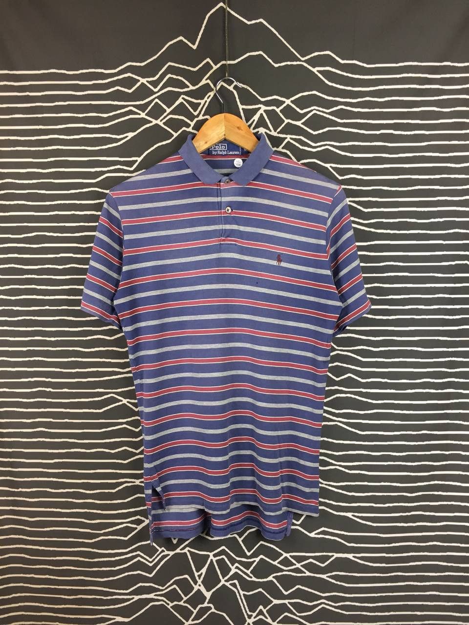 Polo Ralph Lauren Vtg Polo Ralph Lauren Pony Logo Striped Polo Shirt Size US S / EU 44-46 / 1 - 2 Thumbnail