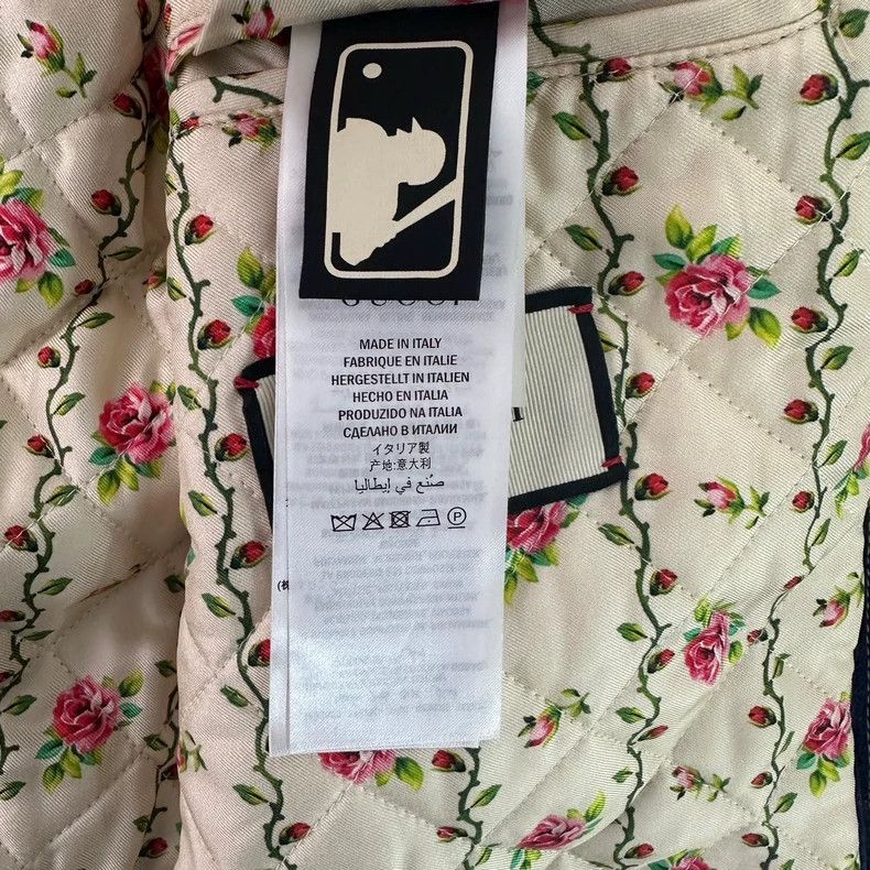 Gucci GucciSS23 Letter Printed Single-breasted Denim Jacket 2503- Size US XXS / EU 40 - 6 Thumbnail