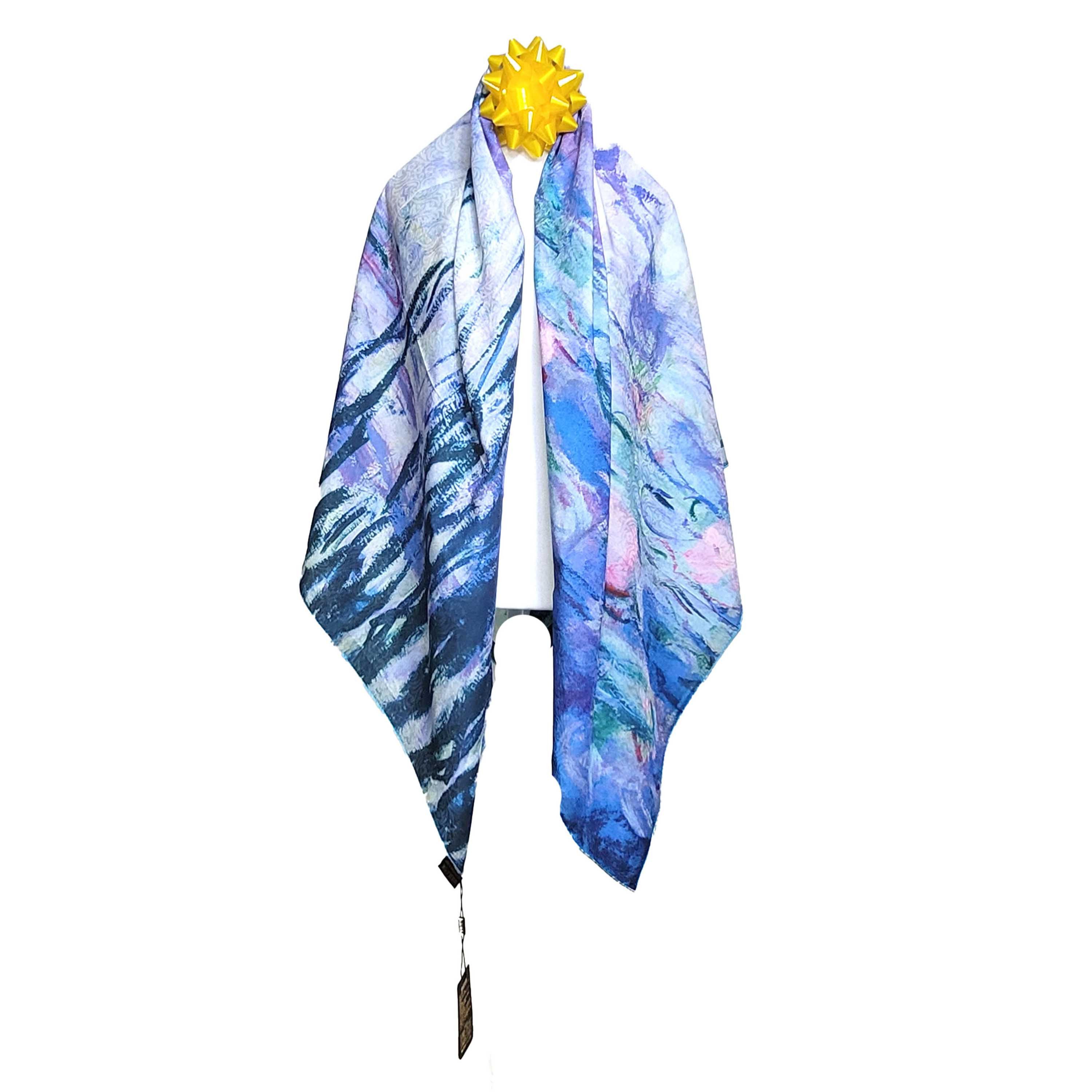 Other NWT Double Sided Silk Scarf 52"x52" Large Square Wrap 3209 Size ONE SIZE - 4 Thumbnail