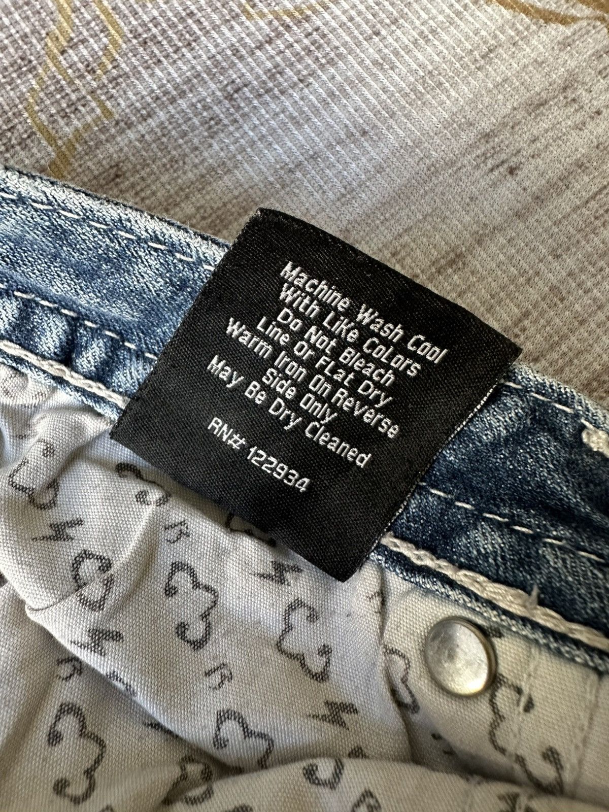 Tornado Mart FLARE Be/Rock For Express Distressed Denim Size 27" / US 4 / IT 40 - 22 Thumbnail