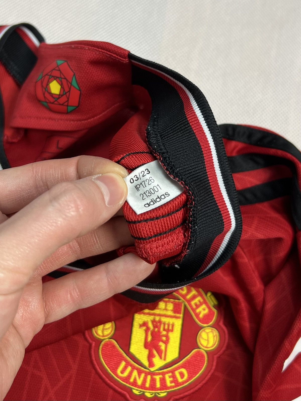 Adidas Adidas Manchester United 2023/2024 Soccer Jersey Size US L / EU 52-54 / 3 - 4 Thumbnail