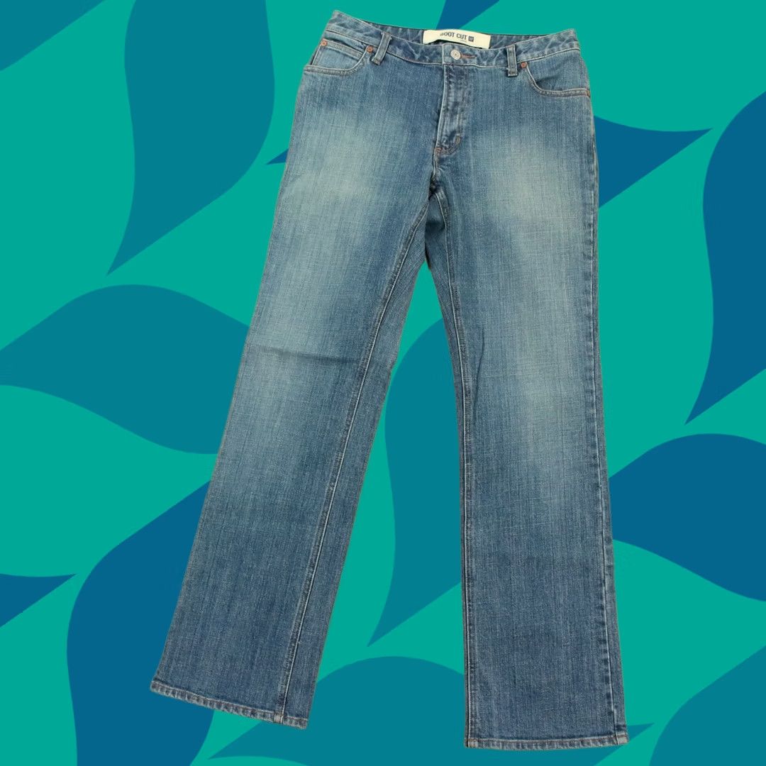 Gap VINTAGE GAP midrise bootcut stretch denim jeans 8 REG medium wash Womens Size 30" / US 8 / IT 44 - 1 Thumbnail