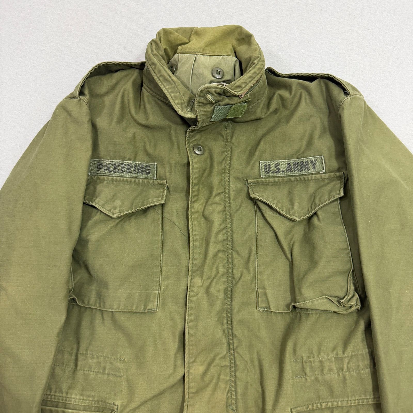 Vintage Vintage M65 Field Jacket Medium Green OG107 John Ownbey 70s Size US M / EU 48-50 / 2 - 2 Thumbnail