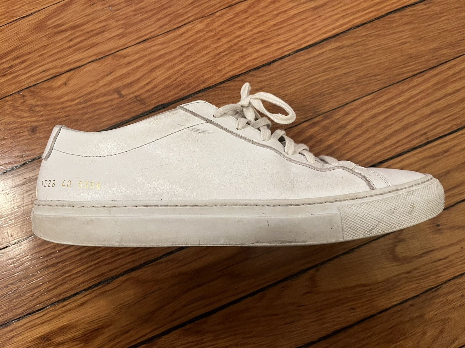 Common Projects Common Projects Achilles Sneaker, White, Size 40 Size US 10 / EU 43 - 3 Thumbnail