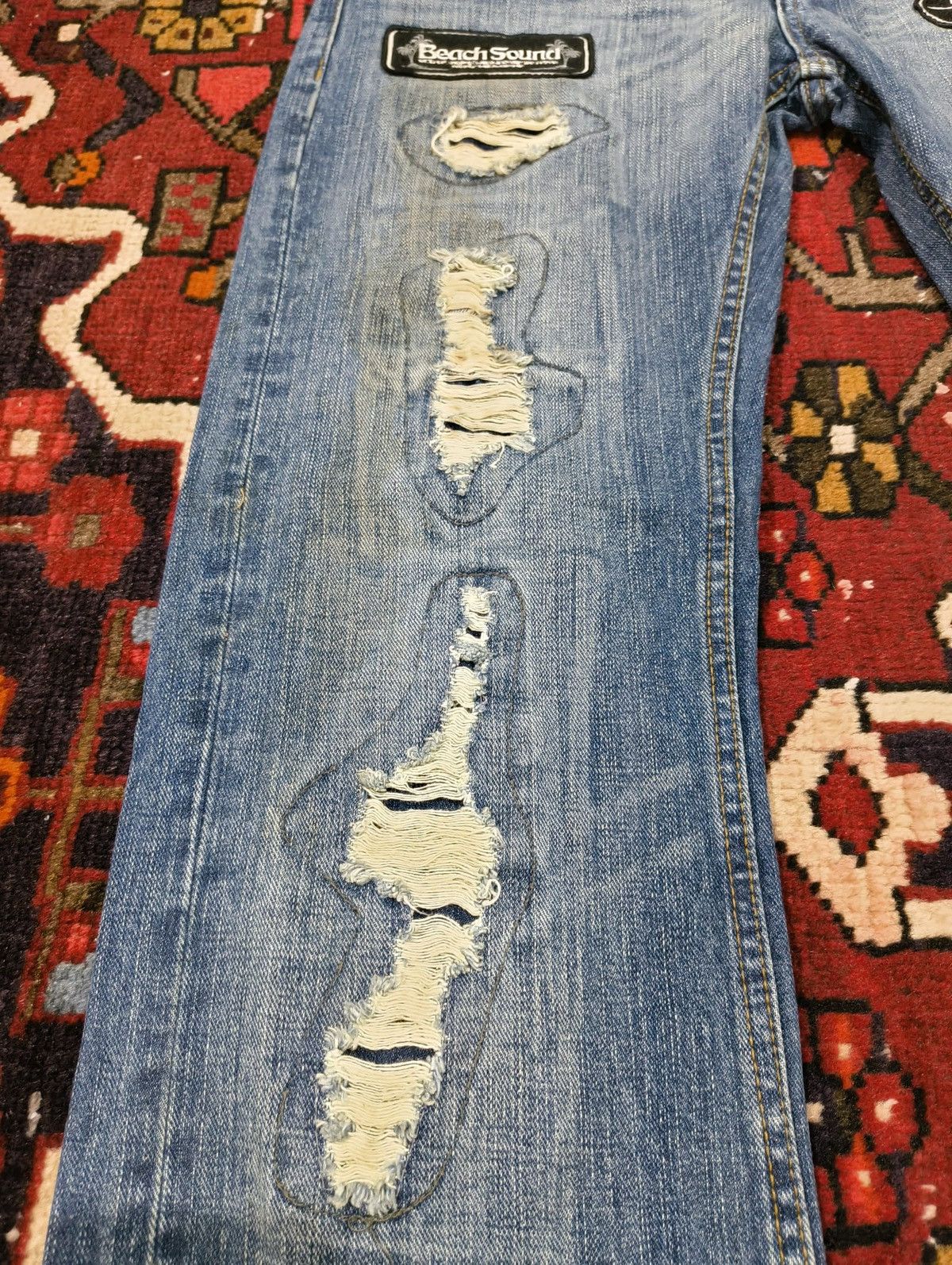 If Six Was Nine Japanese brand Beach Sound Distressed surf-themed patches Size US 33 - 3 Thumbnail