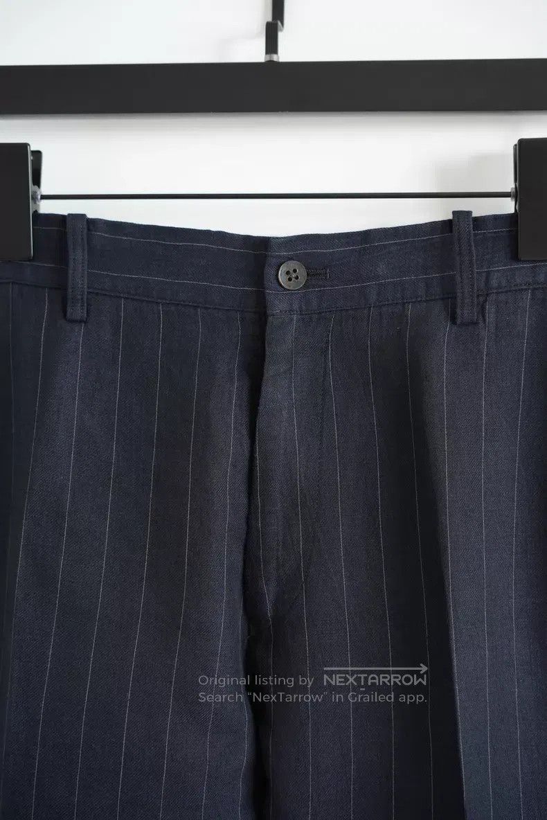 Yohji Yamamoto Yohji Yamamoto size 4 05ss tortoiseshell button blue stripe Size US 30 / EU 46 - 3 Thumbnail