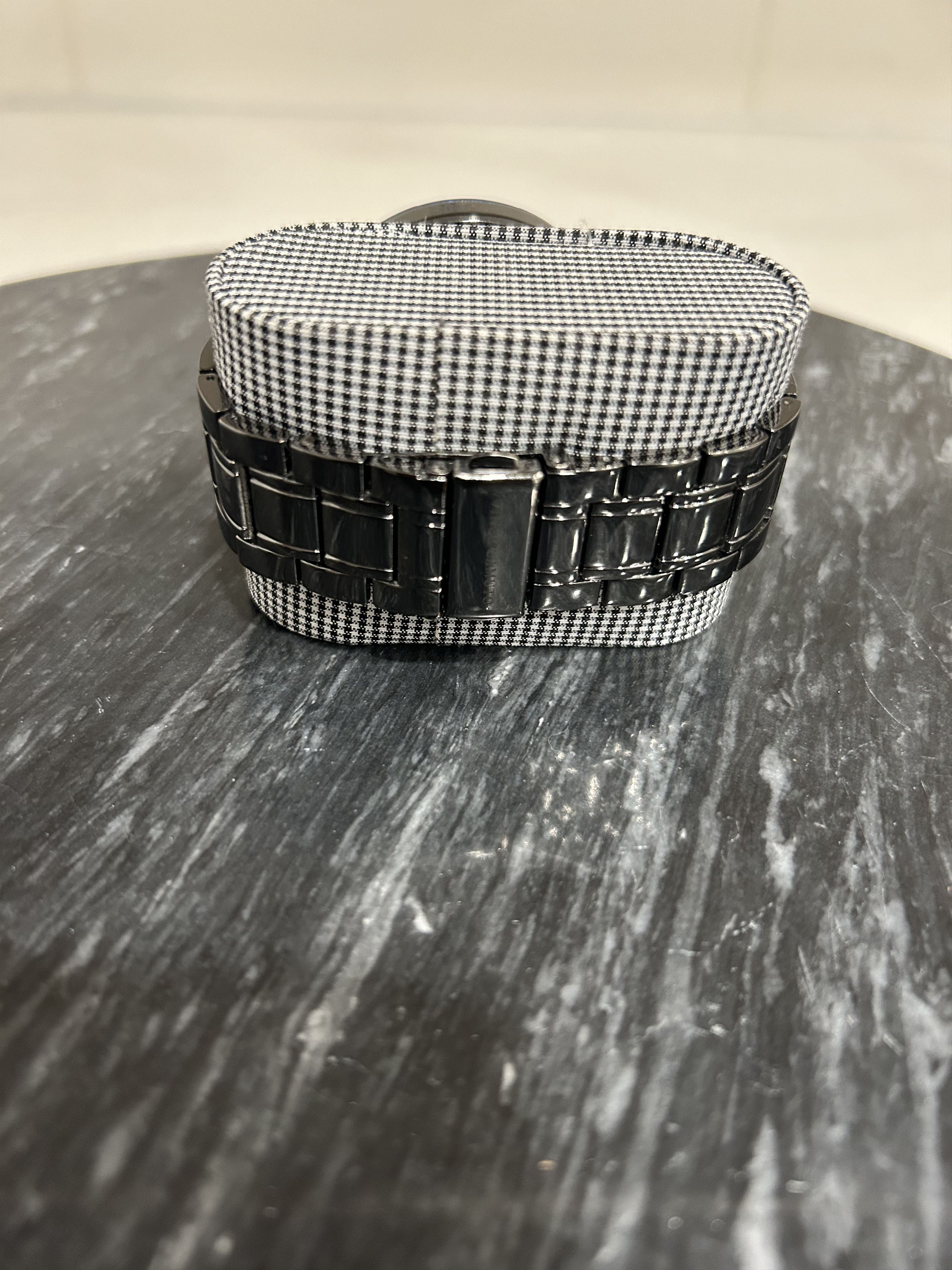 Vince Camuto Vince Camuto Men's Watch (Black Steel) Size ONE SIZE - 4 Thumbnail