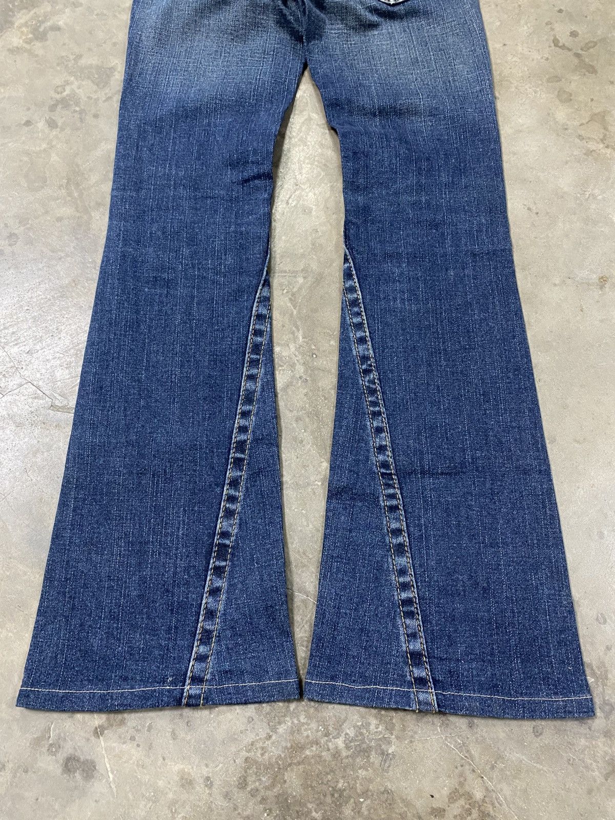 Jean × True Religion × Vintage Flare Jeans True Religion Section Joey @222 Size 26" / US 2 / IT 38 - 3 Thumbnail