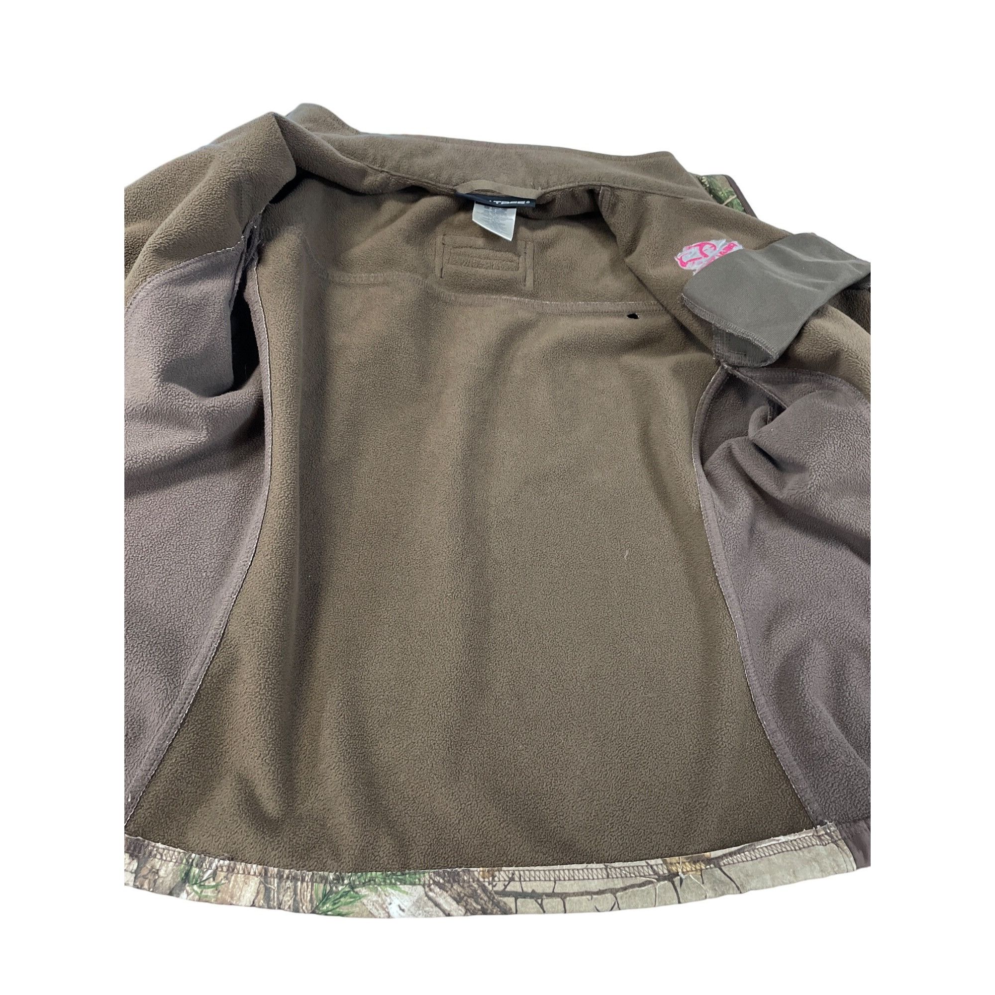 Realtree Realtree Womens Xtra Camo Full Zip Jacket With Pink Logo Siz Size L / US 10 / IT 46 - 11 Thumbnail