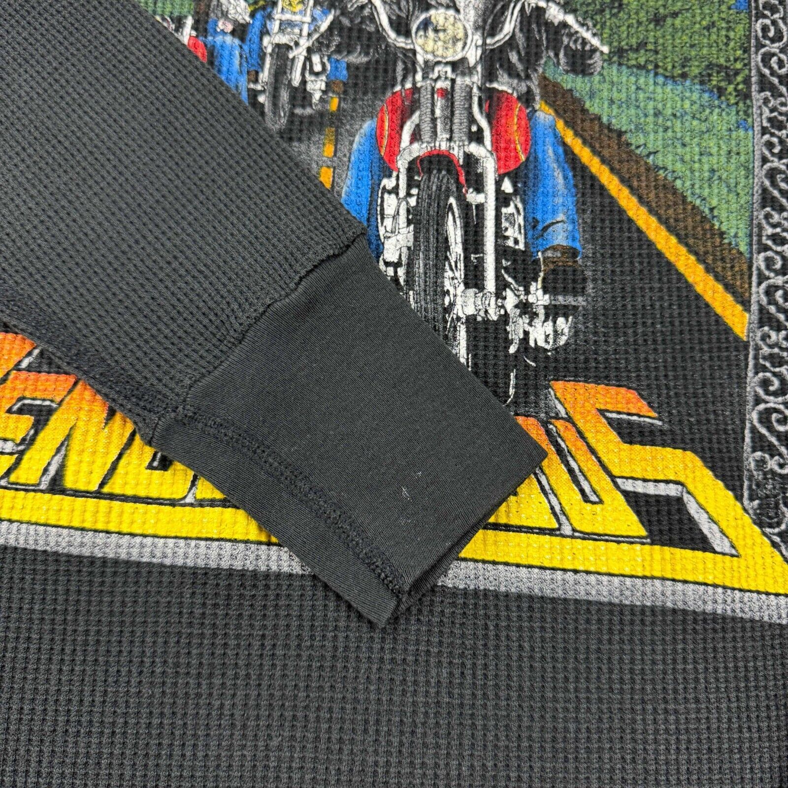 Harley Davidson Vintage 80s Harley Davidson Rendezvous Thermal Longsleeve Size US M / EU 48-50 / 2 - 3 Thumbnail