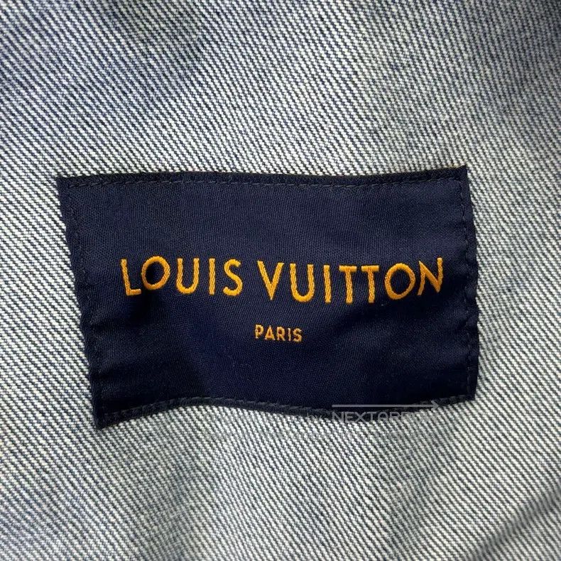 Louis Vuitton Louis Vuitton Gradient print logo denim jacket Size US L / EU 52-54 / 3 - 4 Thumbnail