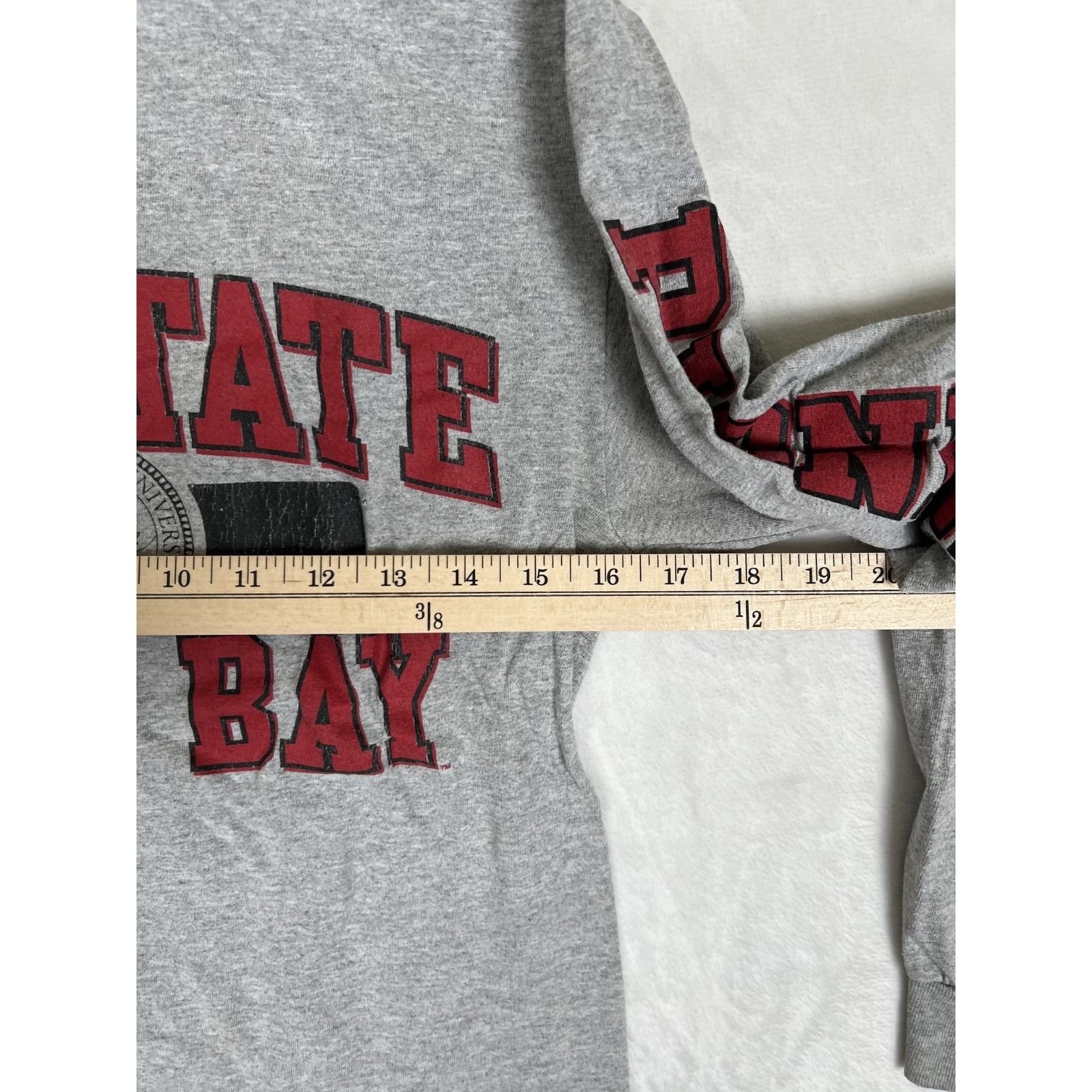 Champion Vintage Cal State East Bay Pioneers Long Sleeve Shirt Women' Size S / US 4 / IT 40 - 7 Thumbnail
