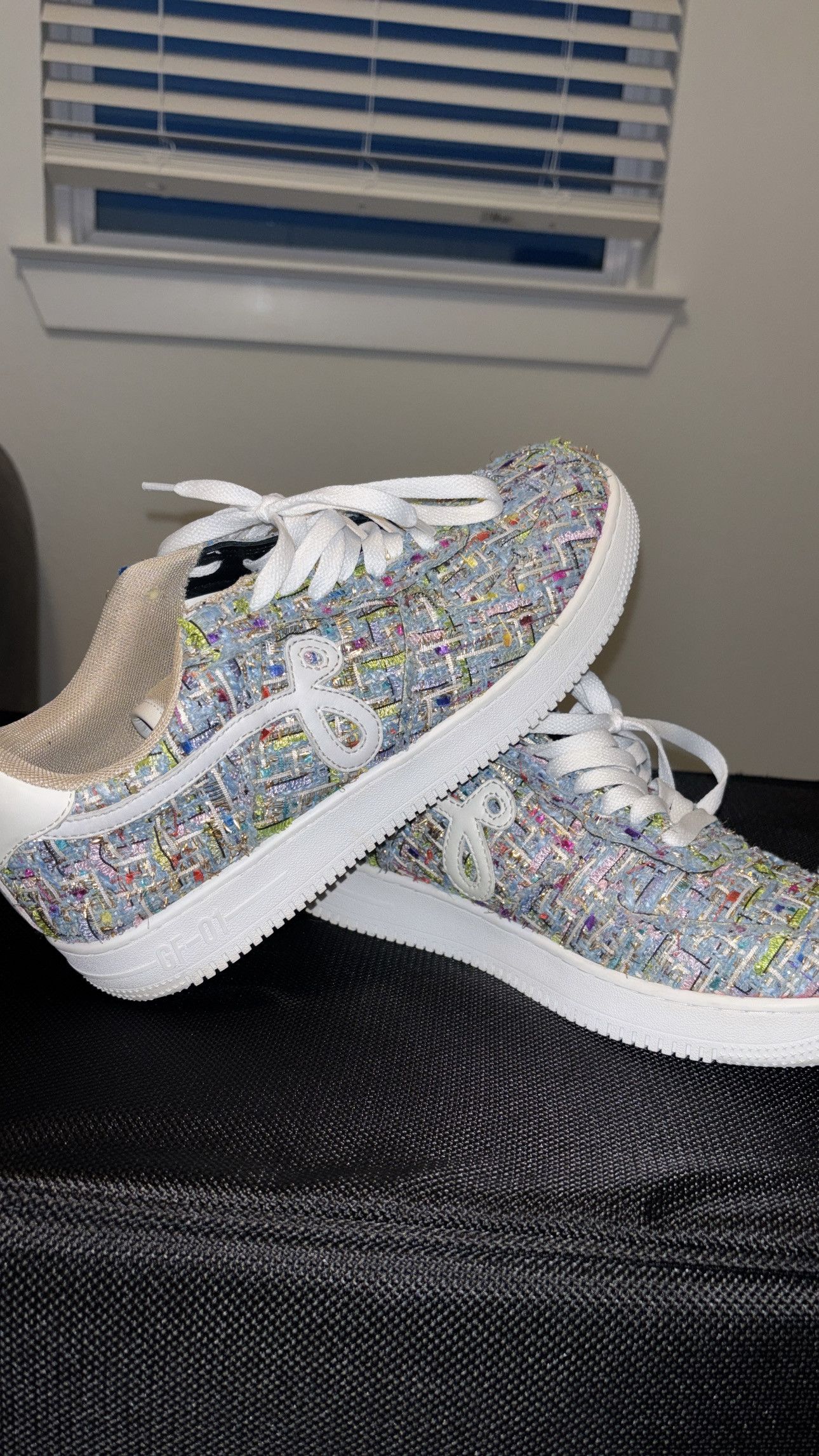 John Geiger John Geiger Multi-Color Tweed GF-01 Size US 9 / EU 42 - 2 Thumbnail