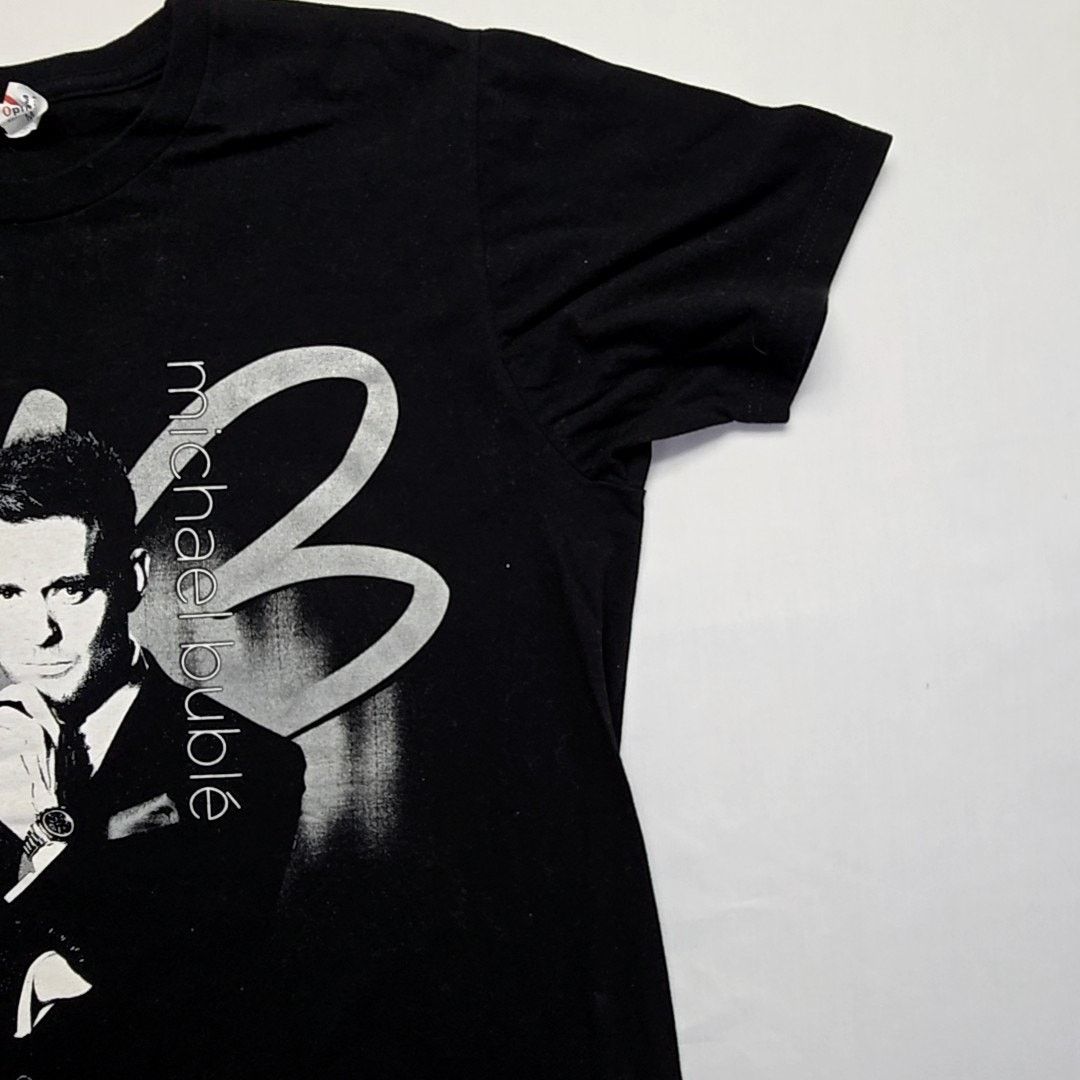& Other Stories Michael Bublé Concert Shirt Optima Black 2013 Tour M Tee Size US M / EU 48-50 / 2 - 4 Thumbnail
