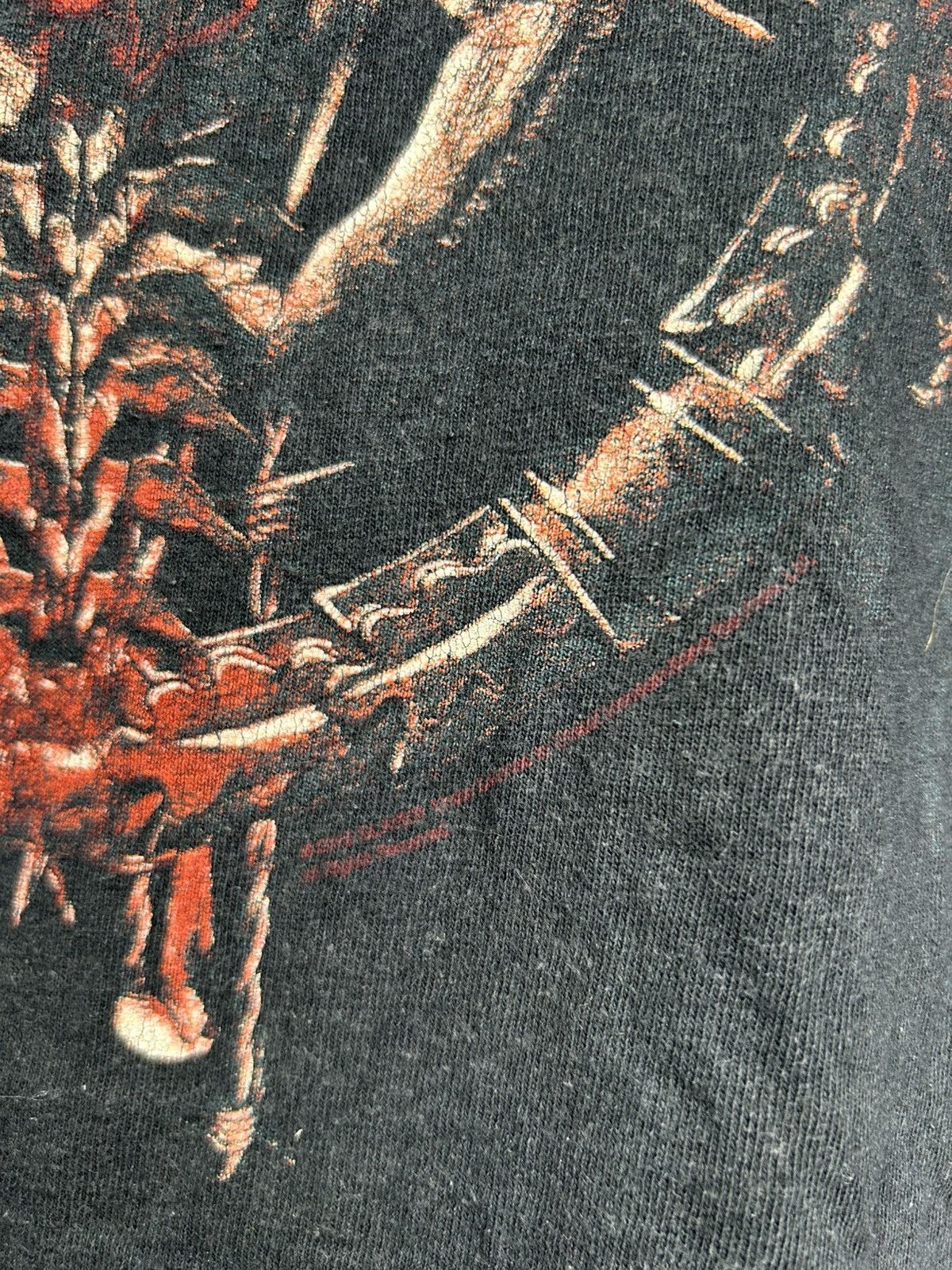 Band Tees Vintage Slayer World Tour Thrashed Tank Top Size L Size US L / EU 52-54 / 3 - 6 Thumbnail