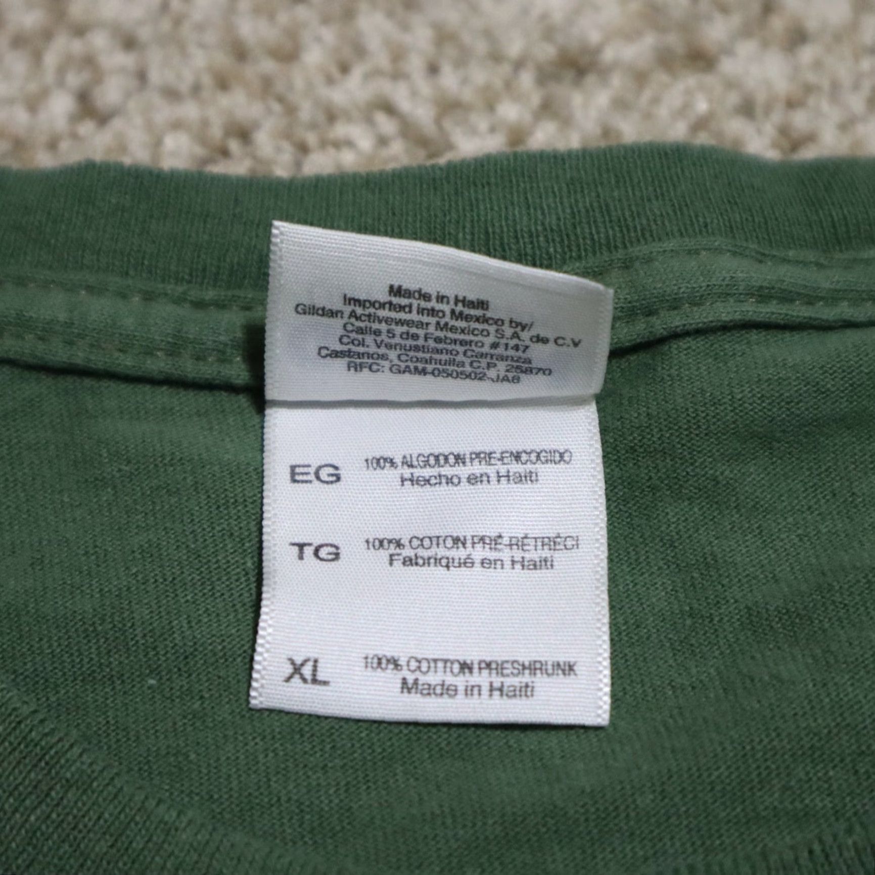 Gildan VINTAGE Ron White Comedy Shirt XL Green Stand Up 2000s Mens Gildan Ultra Cotton T-Shirt Logo Size US XL / EU 56 / 4 - 3 Thumbnail