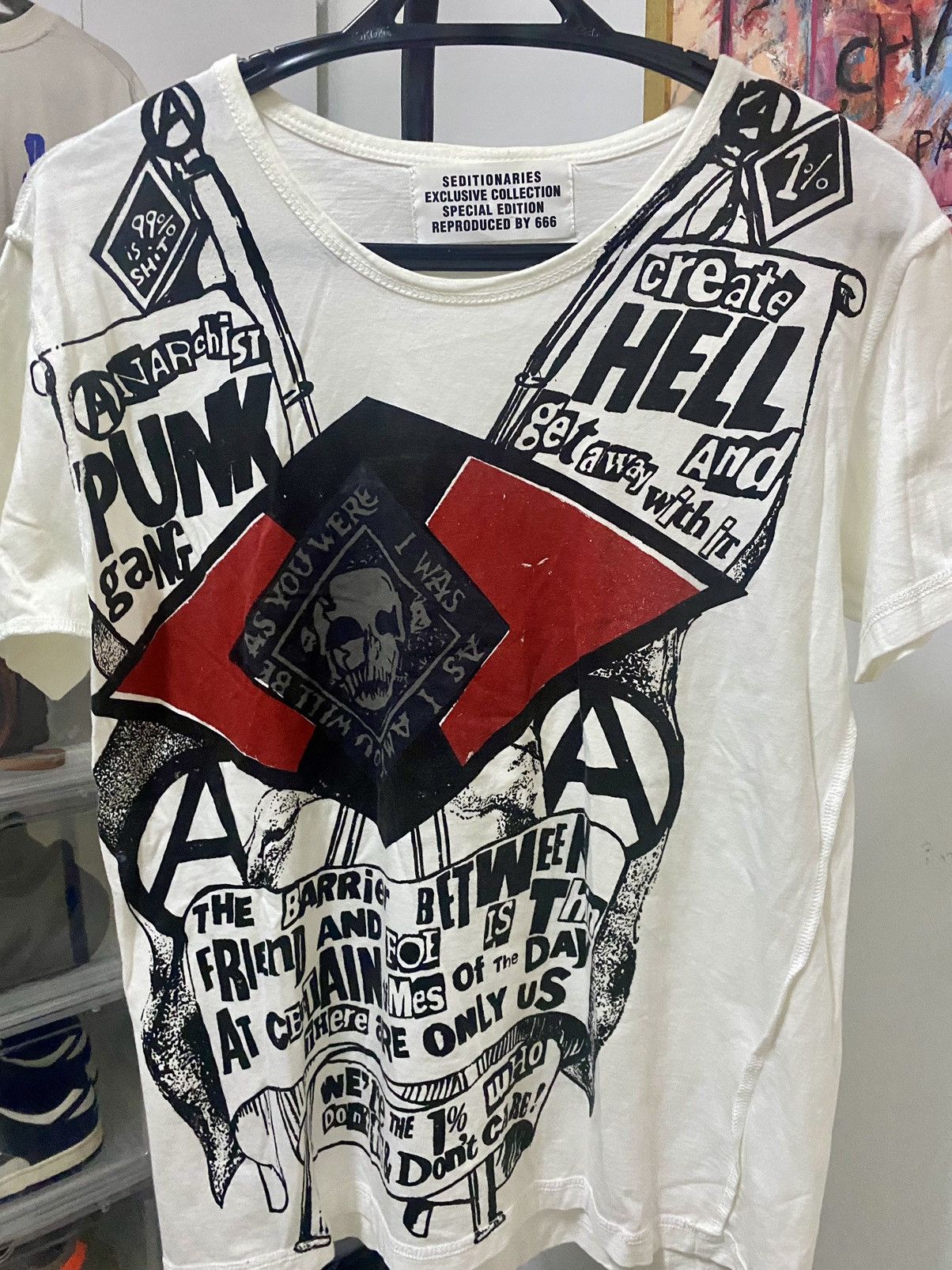 Seditionaries Seditionaries Exlusive Collection by 666 Punk Shirt Size US S / EU 44-46 / 1 - 2 Thumbnail