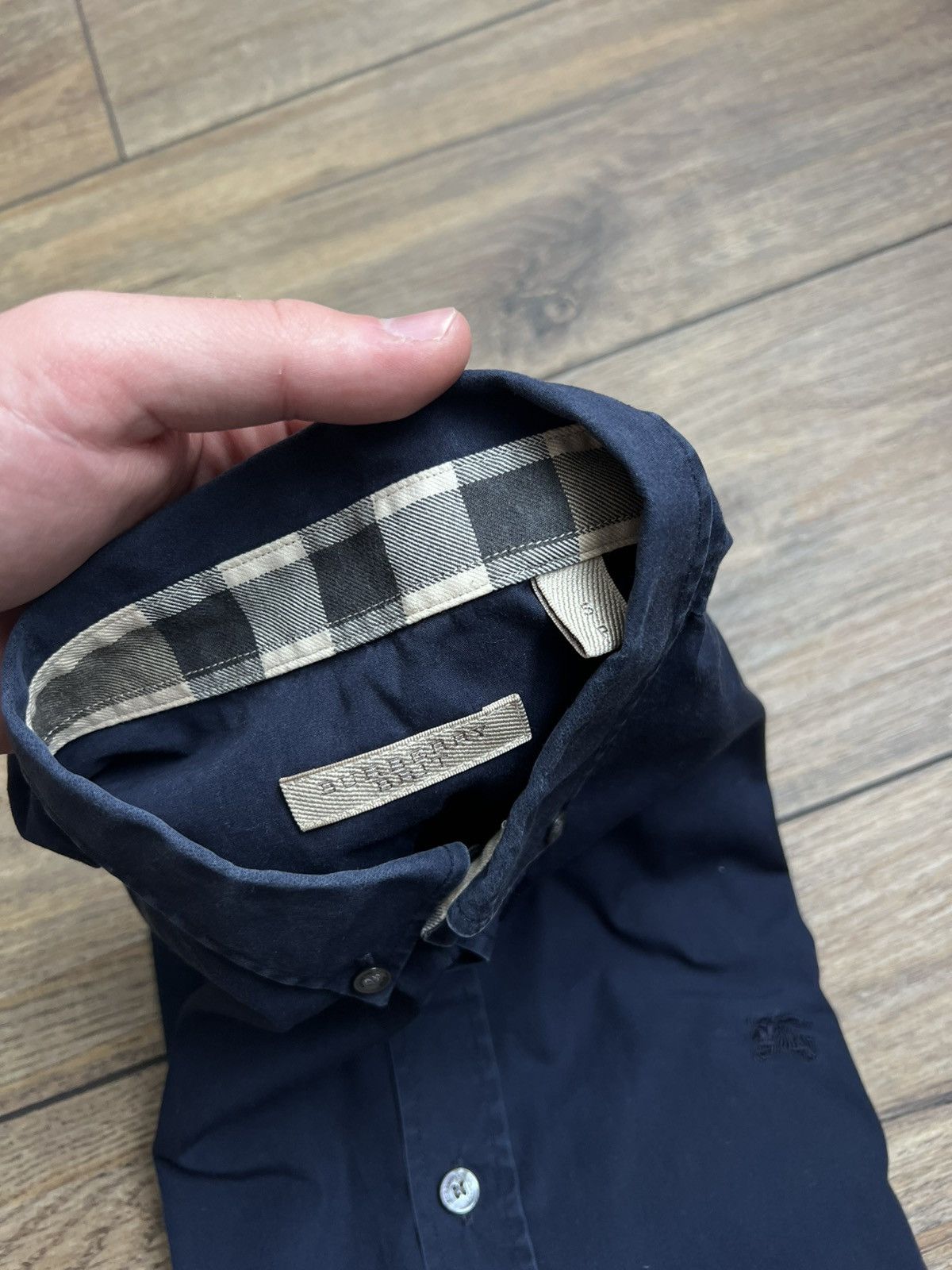 Burberry Classic Burberry Collared Dress Shirt Size US S / EU 44-46 / 1 - 6 Thumbnail