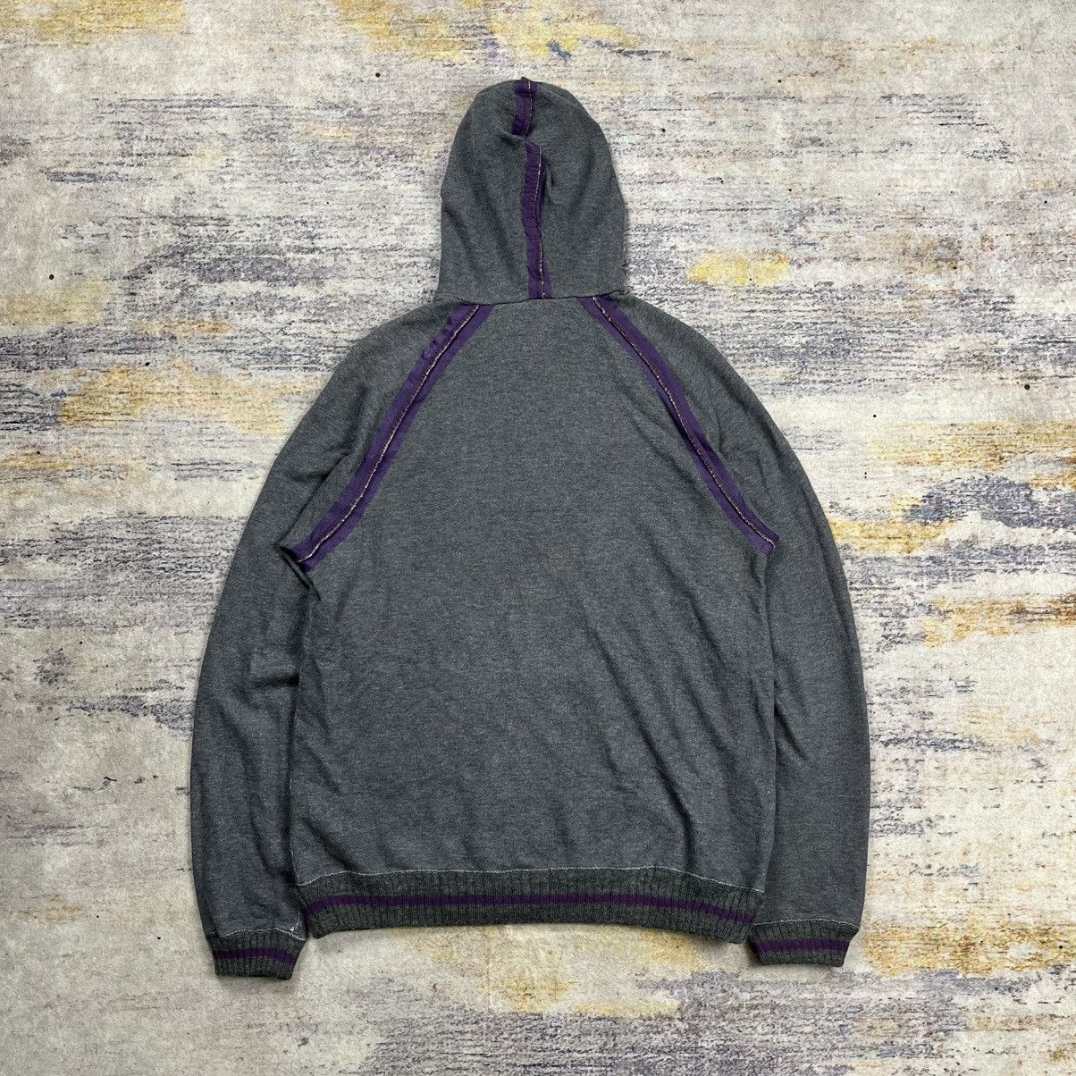 PPFM Ppfm purple print line hoodie Size US M / EU 48-50 / 2 - 3 Thumbnail