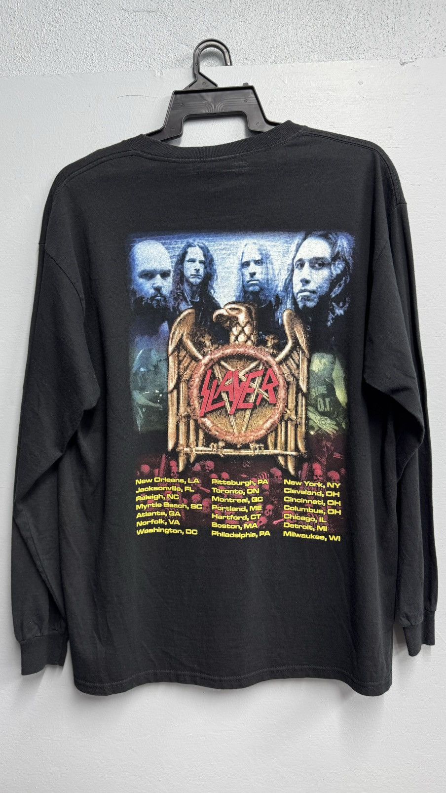 Band Tees × Slayer × Vintage Vintage Slayer Size US L / EU 52-54 / 3 - 2 Thumbnail