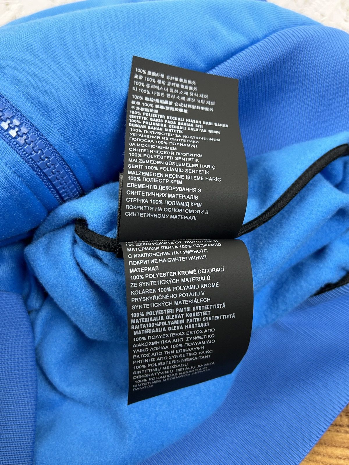 Prada Prada Runproof Technical Fleece Jacket In Blue S19 Size US XL / EU 56 / 4 - 13 Thumbnail