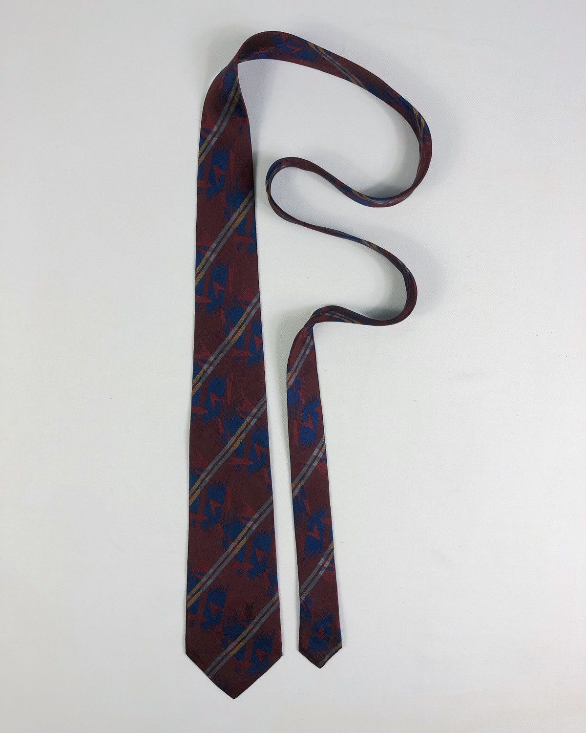 Yves Saint Laurent Rare Vintage Yves Saint Laurent YSL Silk Tie Size ONE SIZE - 2 Thumbnail