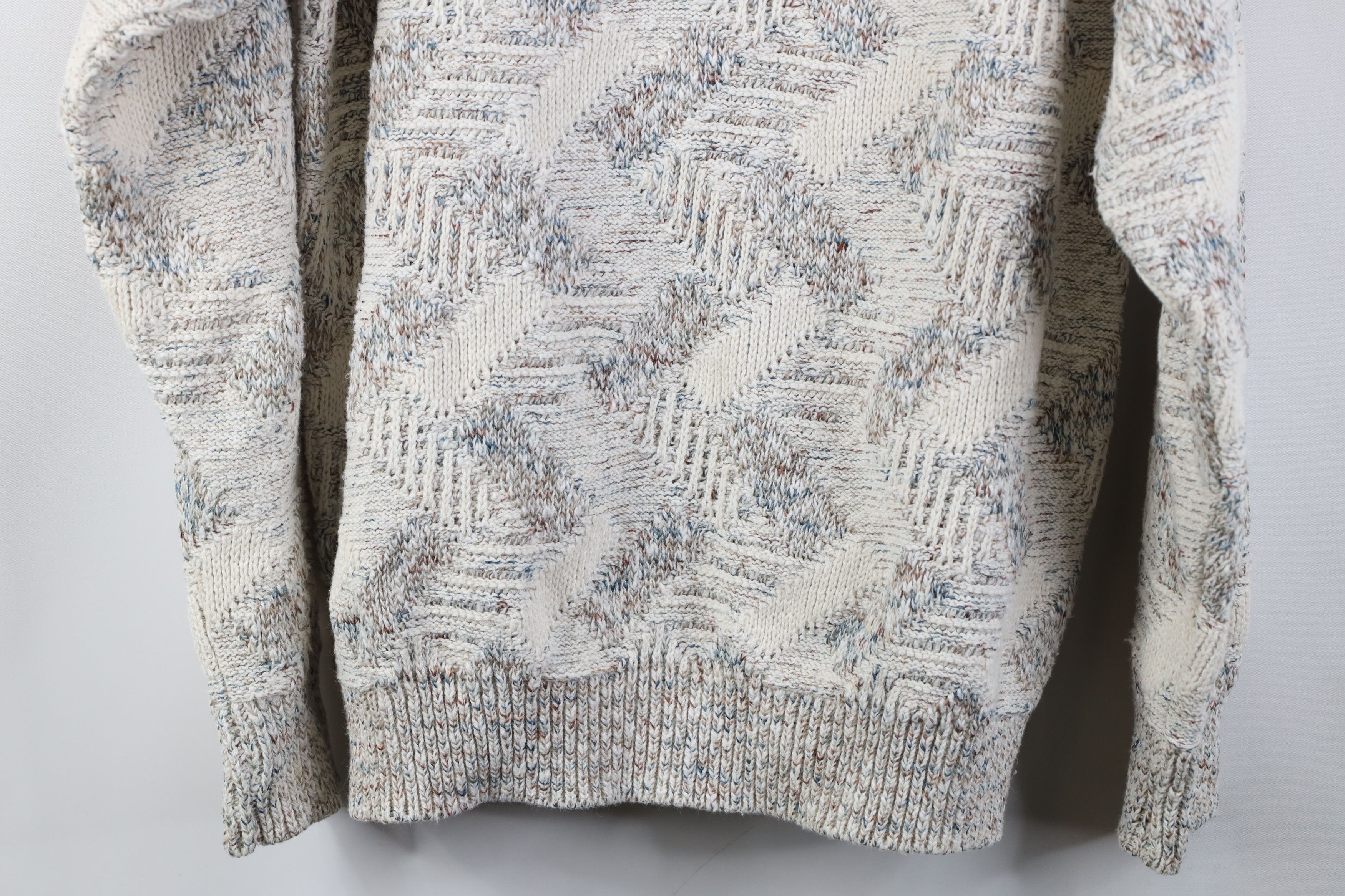 Vintage Vintage 90s Streetwear Knit Cardigan Sweater Cotton USA Size US M / EU 48-50 / 2 - 10 Thumbnail