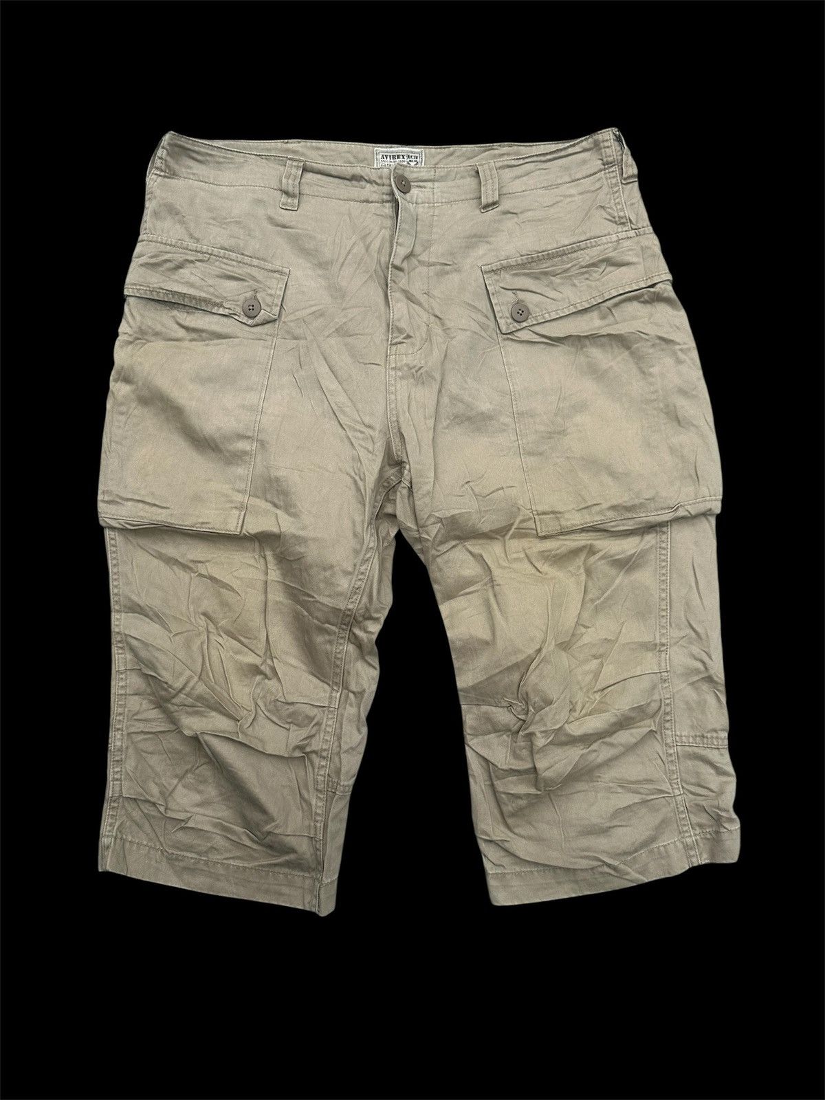 Avirex Vintage Avirex Monkey Cargo Cropped Pants Size US 37 - 2 Thumbnail