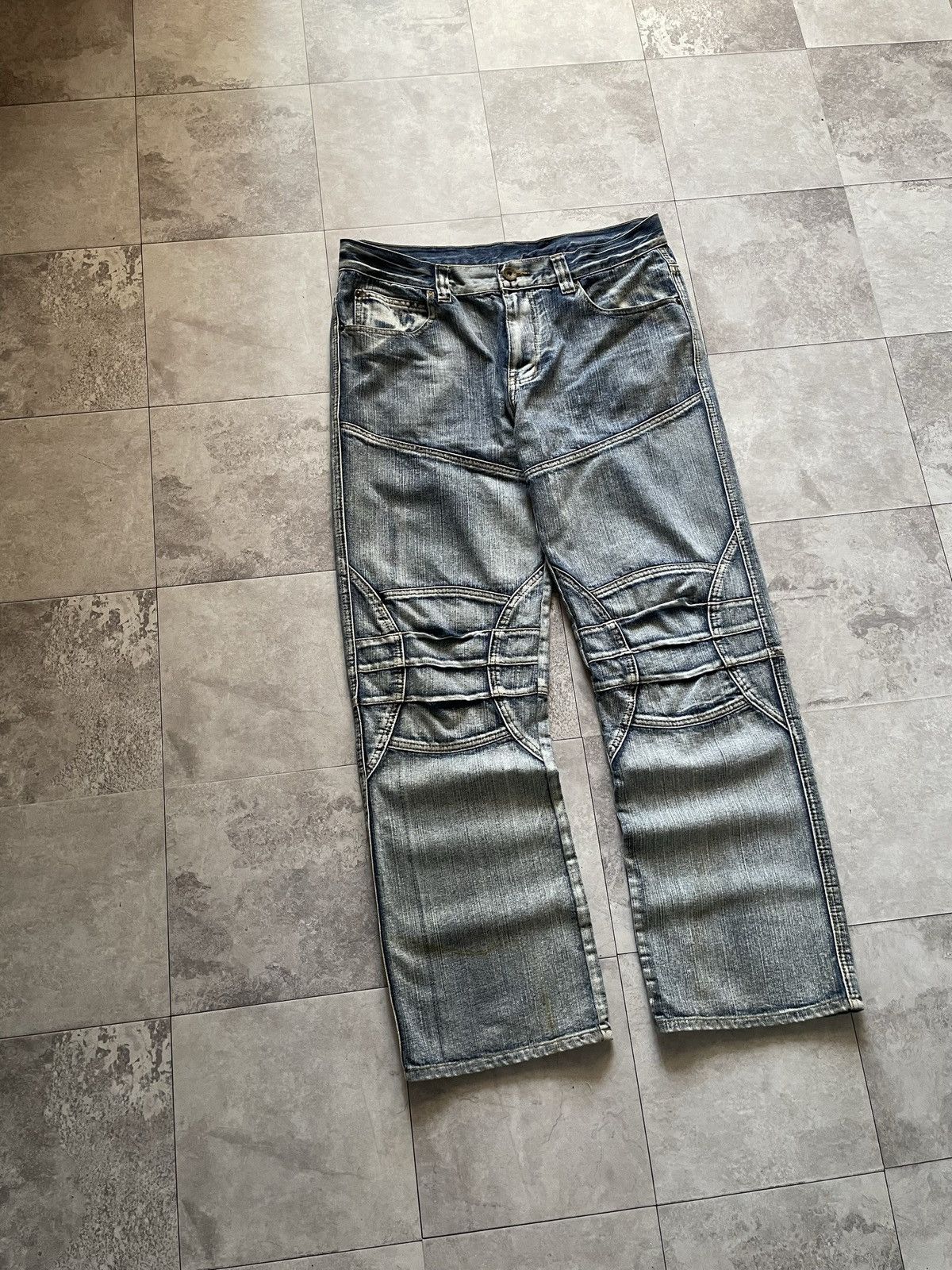 If Six Was Nine Vintage Japan Washed Faded Jeans If Six Was Nine Kmrii Vibe Size 34" / US 12 / IT 48 - 2 Thumbnail