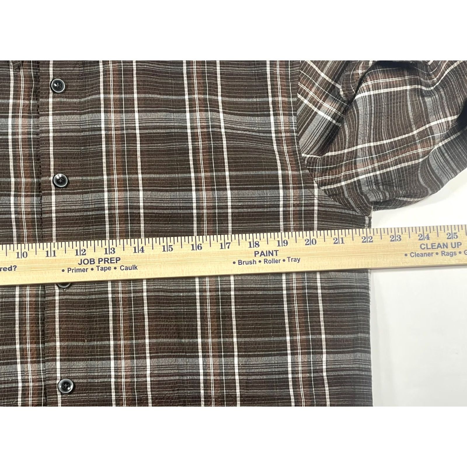 Basic Editions Basic Editions Plaid Long Sleeve Button Front Flannel Shirt Men’s M Multicolor Size US M / EU 48-50 / 2 - 7 Thumbnail